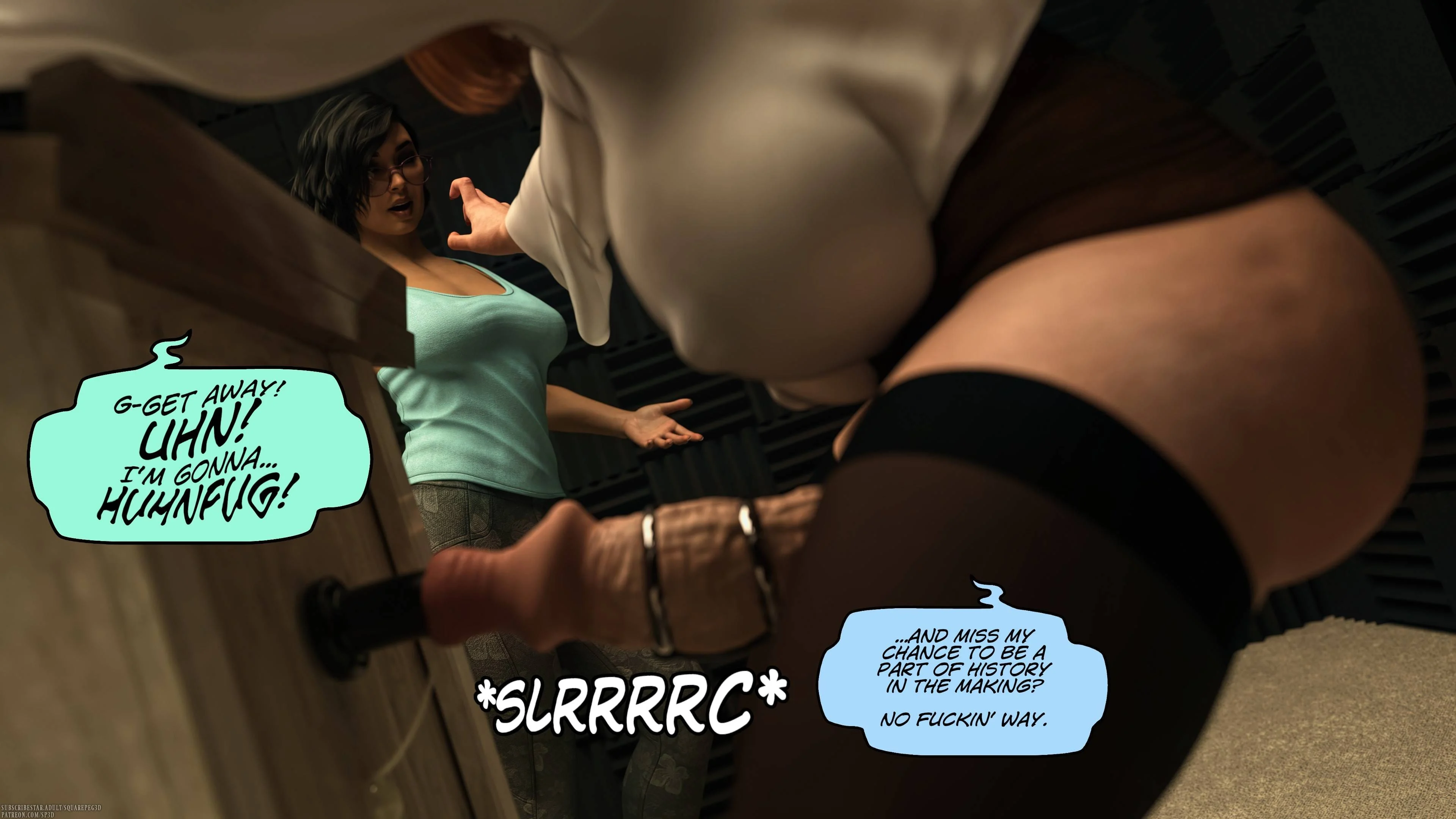Boned [SquarePeg3D] 1 . Boned - Chapter 1 [SquarePeg3D] – page 157