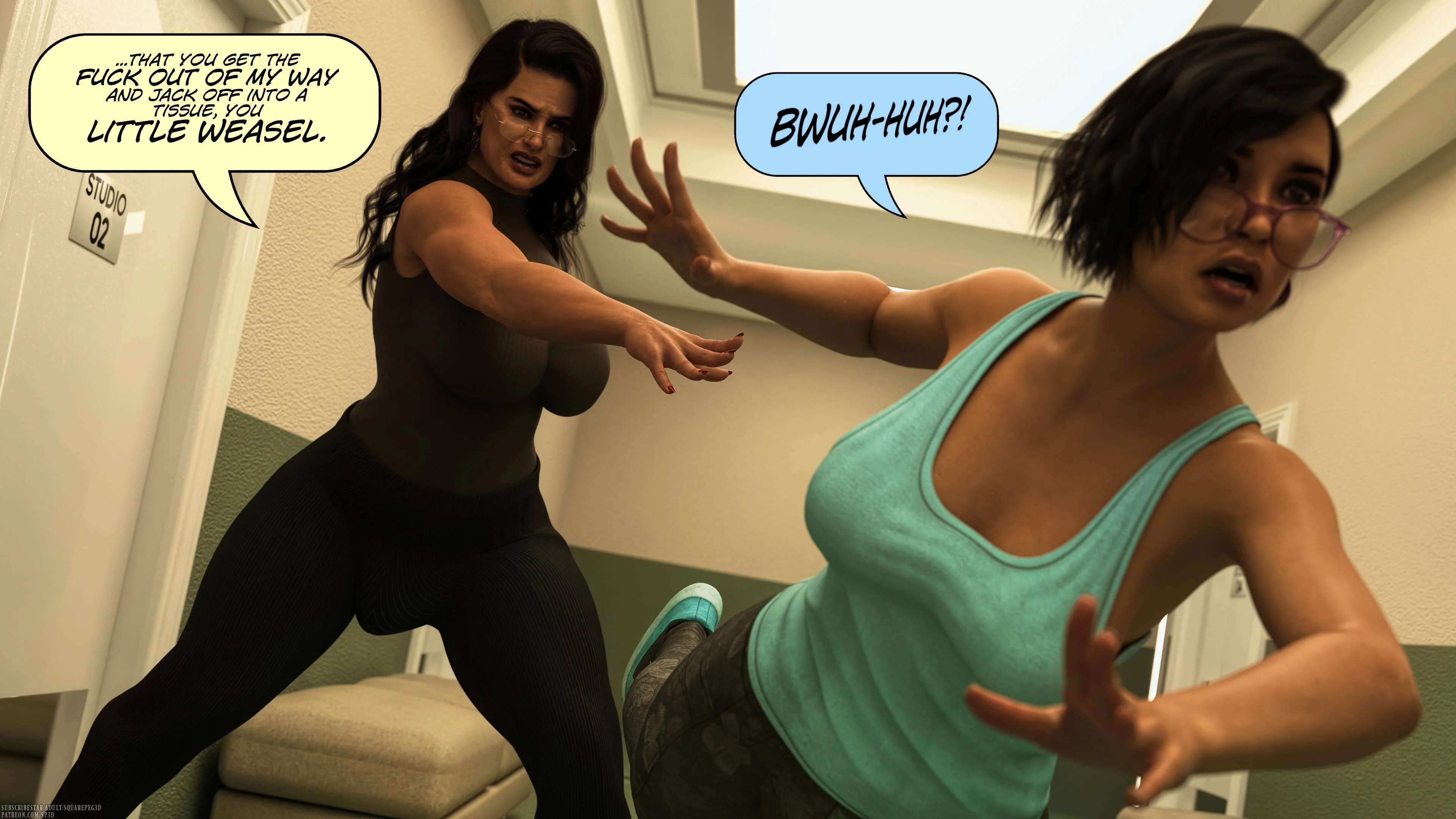 Boned [SquarePeg3D] 1 . Boned - Chapter 1 [SquarePeg3D] – page 168
