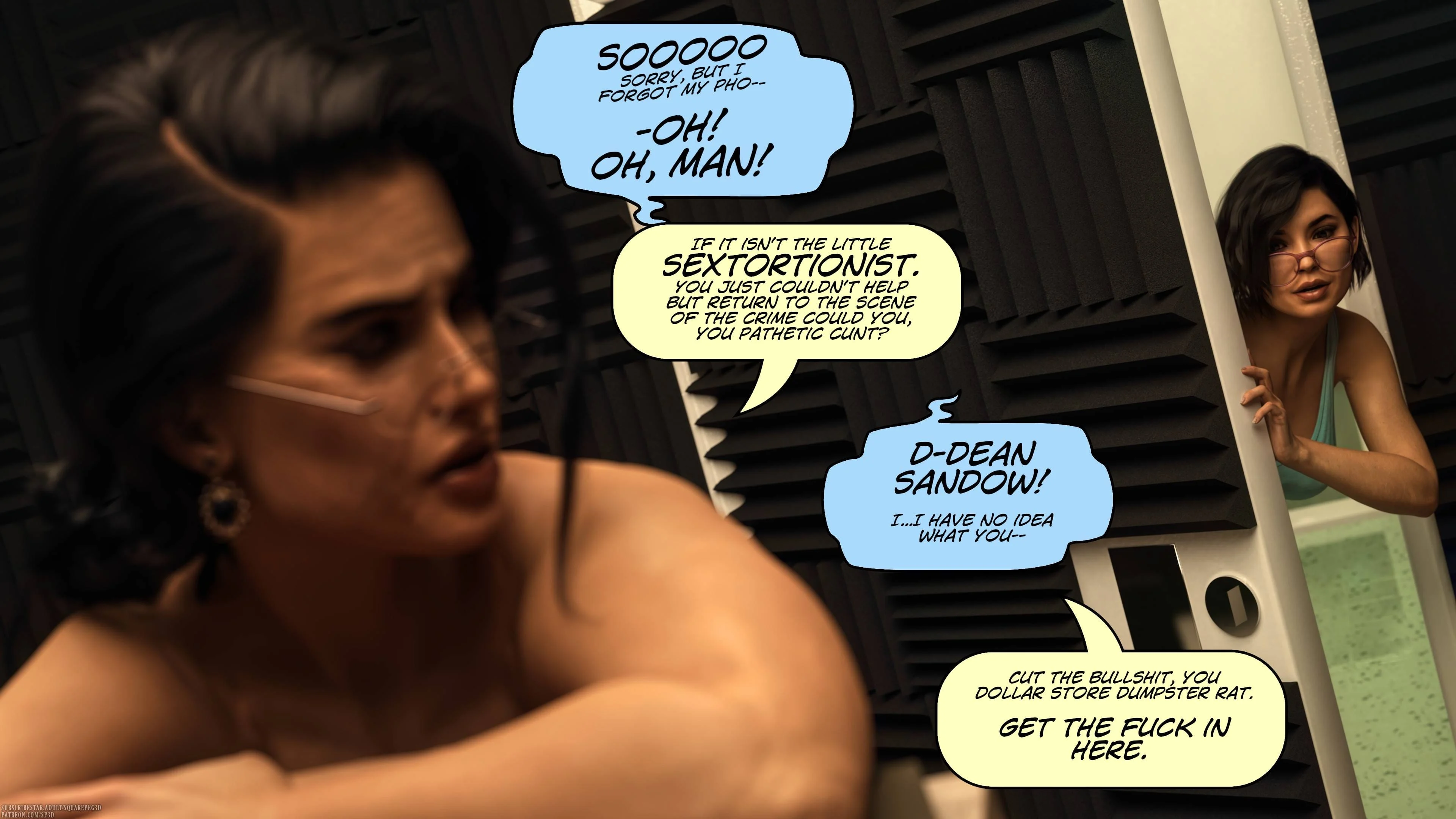 Boned [SquarePeg3D] 1 . Boned - Chapter 1 [SquarePeg3D] – page 181