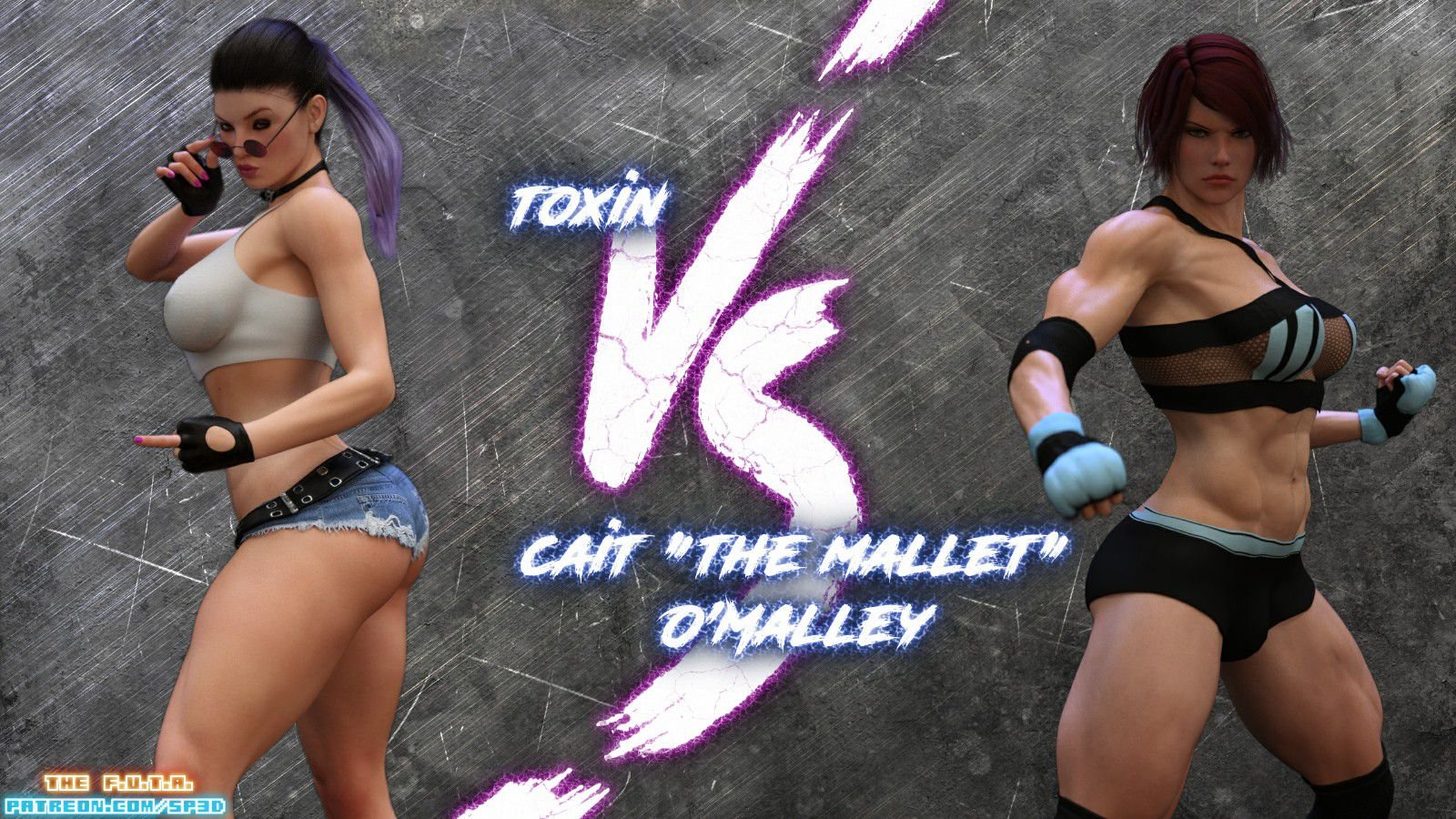 The F.U.T.A [SquarePeg3D] 8 . The F.U.T.A - Match 8 - Toxin VS Cait "The Mallet" O'Malley [SquarePeg3D] – page 1