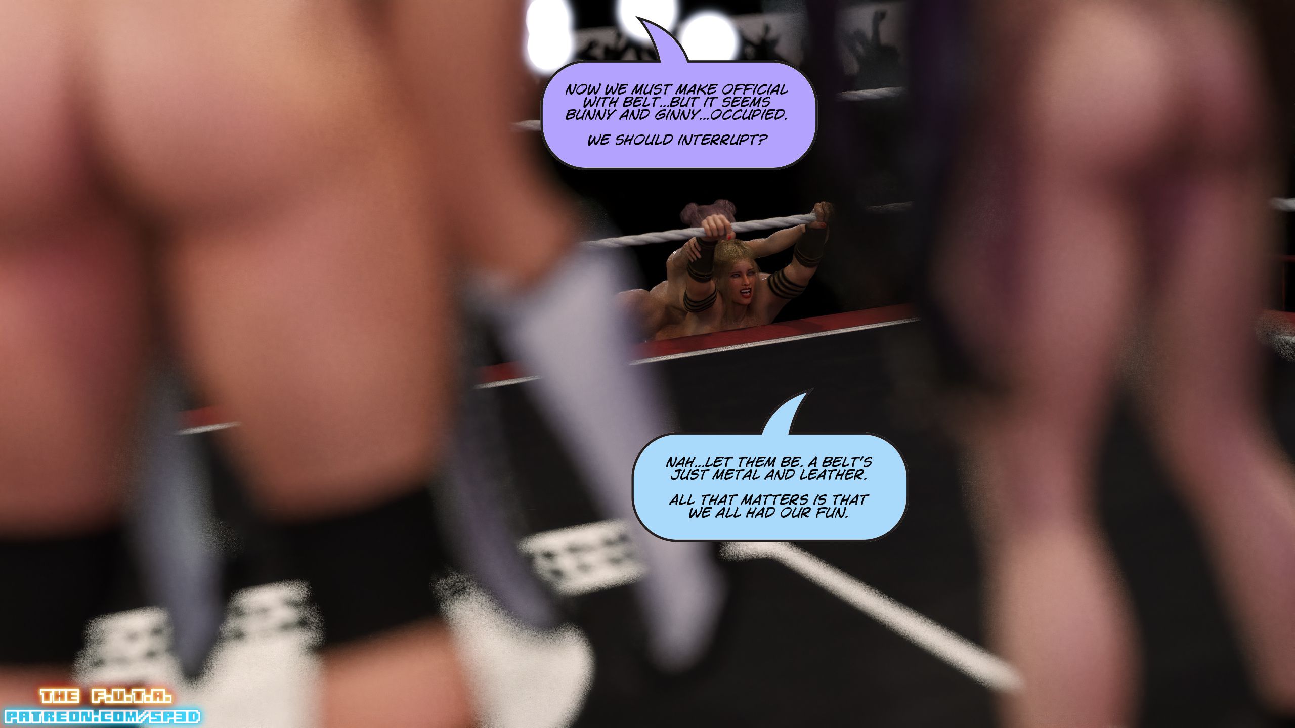 The F.U.T.A [SquarePeg3D] 12 . The F.U.T.A - Match 12 - Ingrid "The Bear" Fedorova VS Freia Stormbringer [SquarePeg3D] – page 137