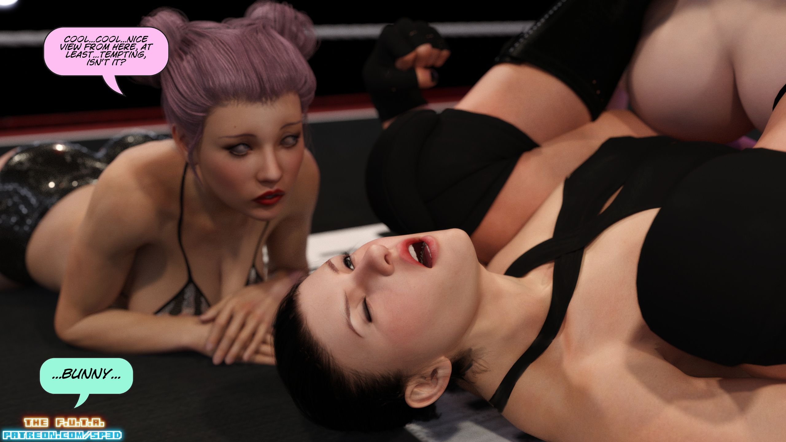 The F.U.T.A [SquarePeg3D] 12 . The F.U.T.A - Match 12 - Ingrid "The Bear" Fedorova VS Freia Stormbringer [SquarePeg3D] – page 23