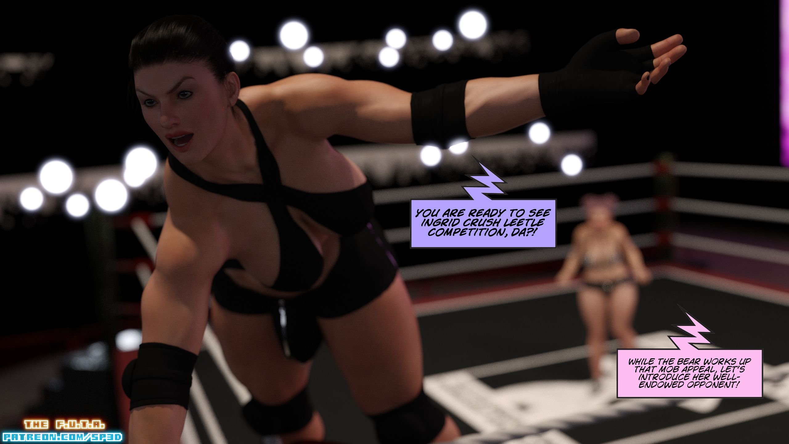 The F.U.T.A [SquarePeg3D] 12 . The F.U.T.A - Match 12 - Ingrid "The Bear" Fedorova VS Freia Stormbringer [SquarePeg3D] – page 5