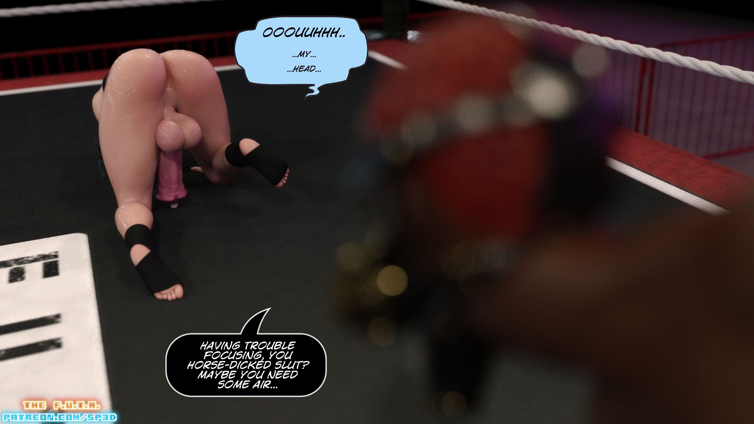 The F.U.T.A [SquarePeg3D] 12 . The F.U.T.A - Match 12 - Ingrid "The Bear" Fedorova VS Freia Stormbringer [SquarePeg3D] – page 79