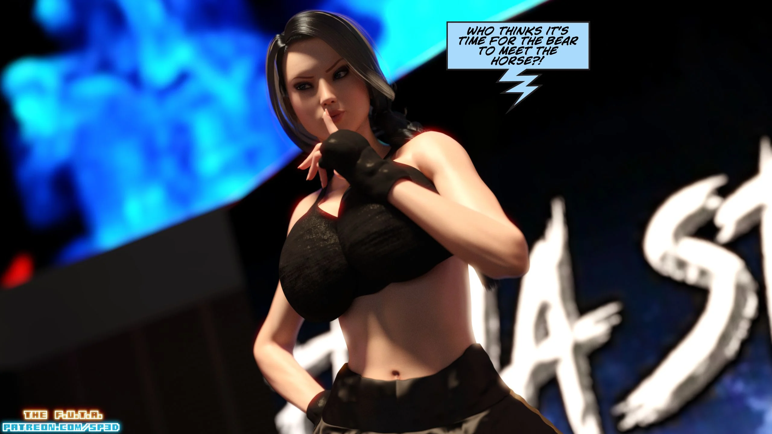 The F.U.T.A [SquarePeg3D] 12 . The F.U.T.A - Match 12 - Ingrid "The Bear" Fedorova VS Freia Stormbringer [SquarePeg3D] – page 8