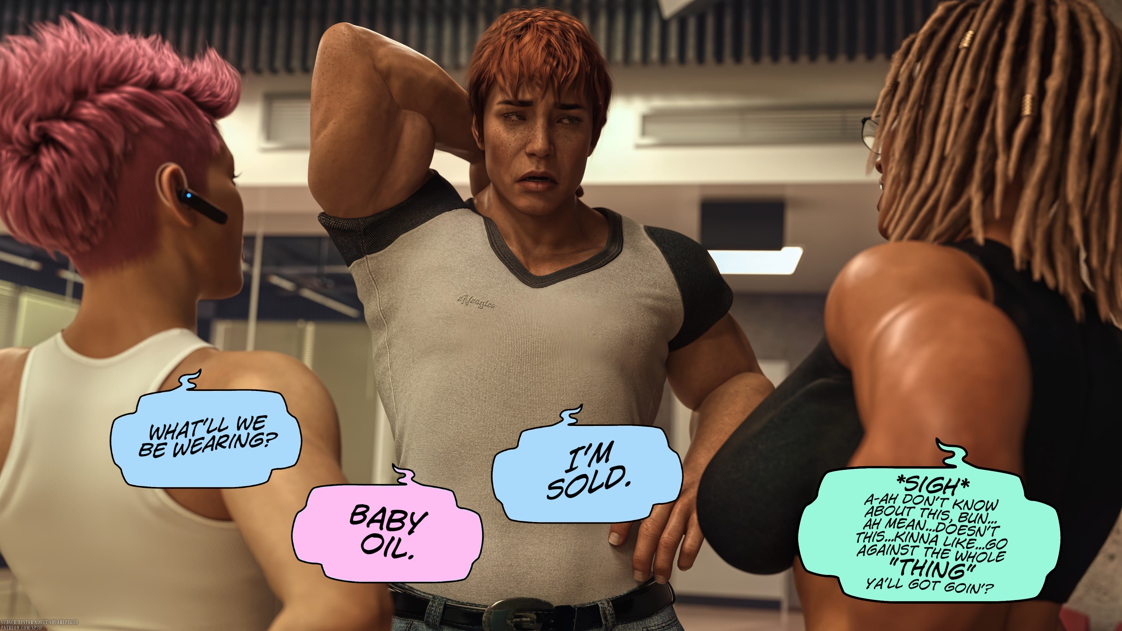The F.U.T.A [SquarePeg3D] 1 . The F.U.T.A  - Match 1 - Cait "The Mallet" O'Malley VS The Fox [SquarePeg3D] – page 10