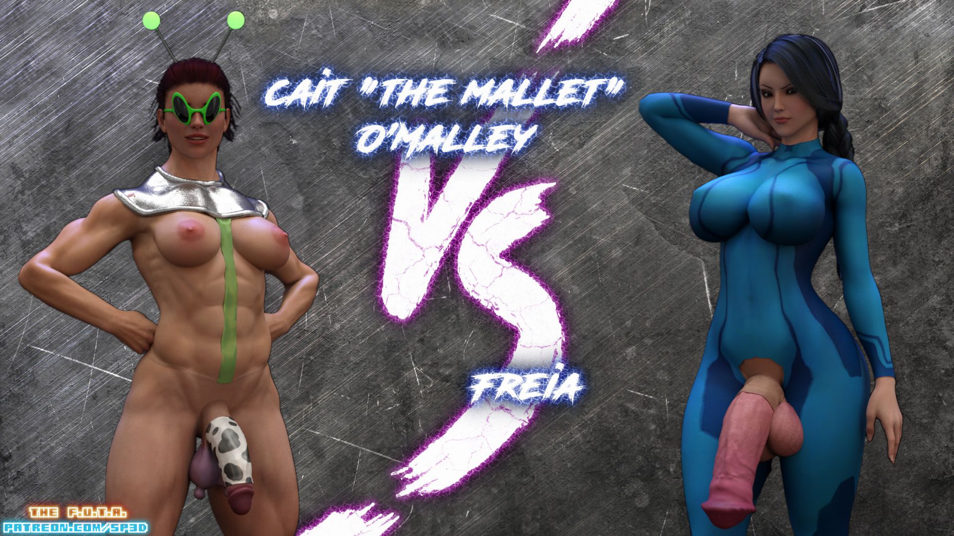 The F.U.T.A [SquarePeg3D] 11 . The F.U.T.A - Match 11 - Cait "The Mallet" O'Malley VS Freia [SquarePeg3D] – page 1