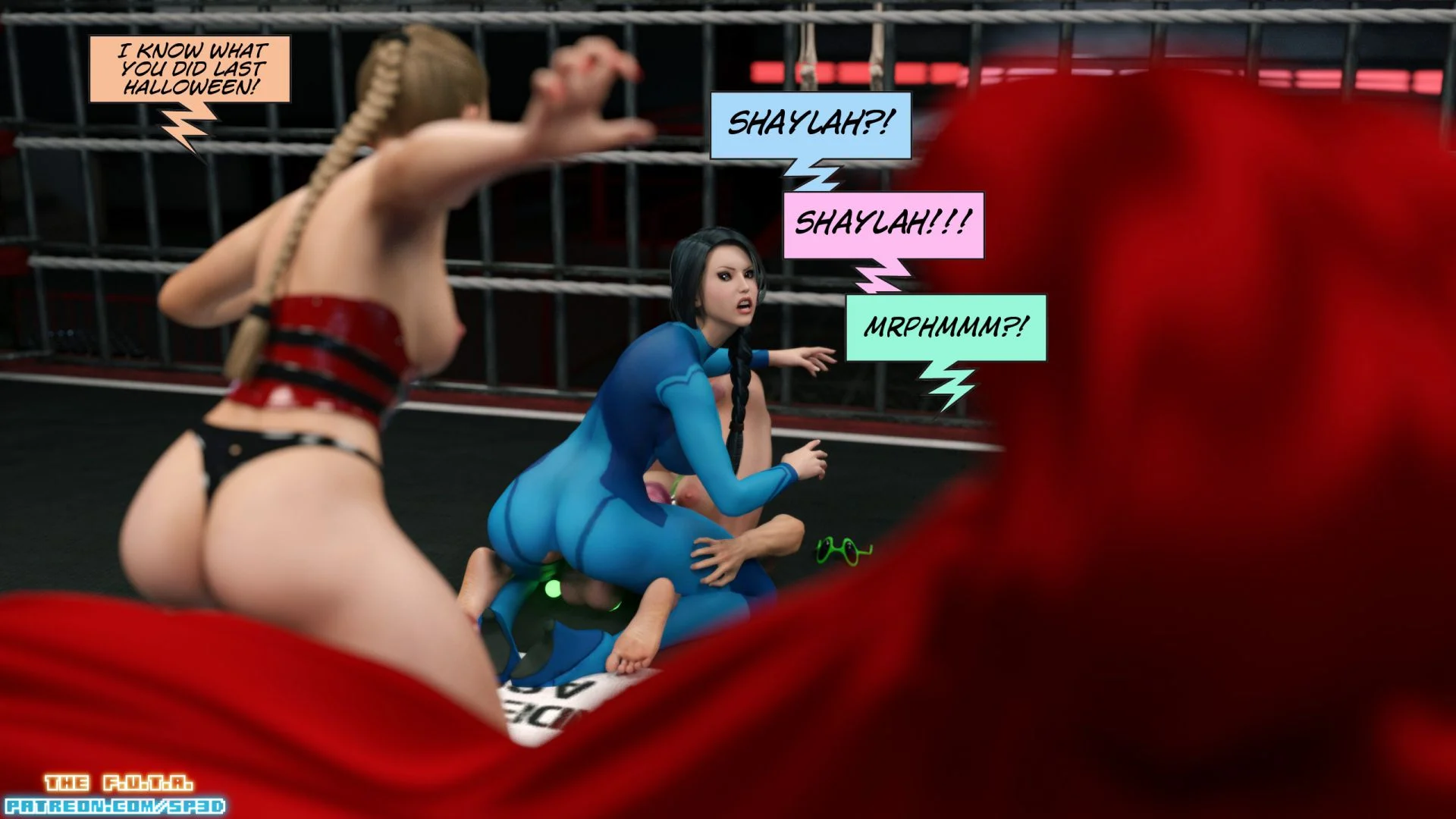 The F.U.T.A [SquarePeg3D] 11 . The F.U.T.A - Match 11 - Cait "The Mallet" O'Malley VS Freia [SquarePeg3D] – page 27
