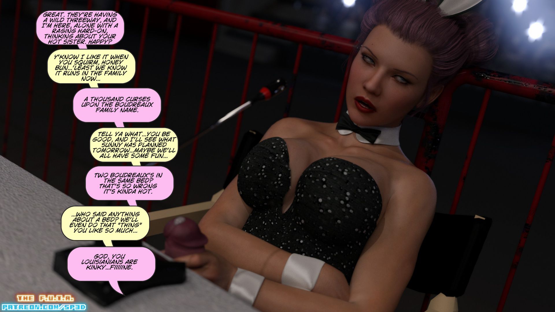 The F.U.T.A [SquarePeg3D] 11 . The F.U.T.A - Match 11 - Cait "The Mallet" O'Malley VS Freia [SquarePeg3D] – page 40