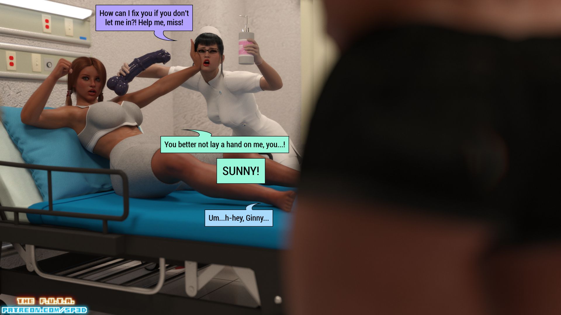 The F.U.T.A [SquarePeg3D] 5 . The F.U.T.A - Match 5 - Emiko VS Sexy Sky [SquarePeg3D] – page 117
