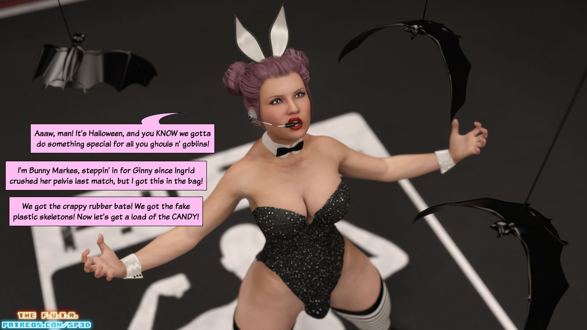 The F.U.T.A [SquarePeg3D] 5 . The F.U.T.A - Match 5 - Emiko VS Sexy Sky [SquarePeg3D] – page 2