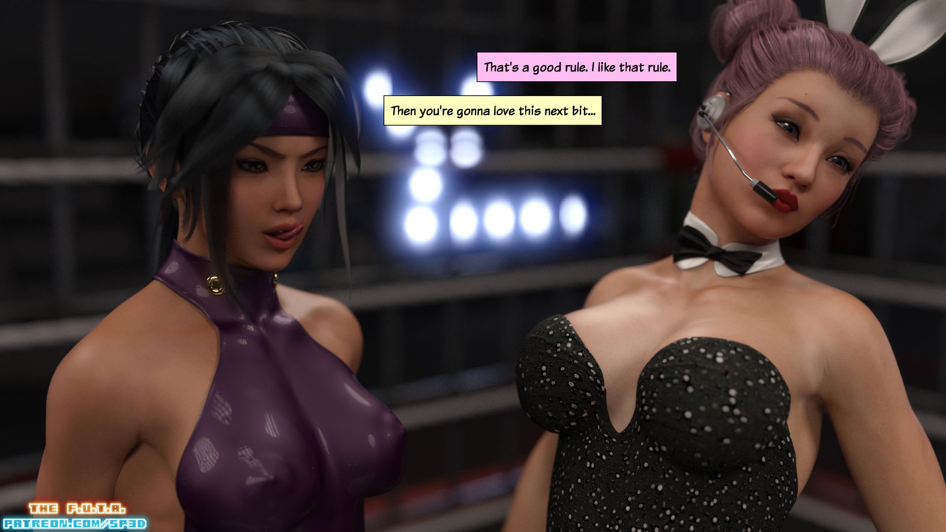 The F.U.T.A [SquarePeg3D] 5 . The F.U.T.A - Match 5 - Emiko VS Sexy Sky [SquarePeg3D] – page 20