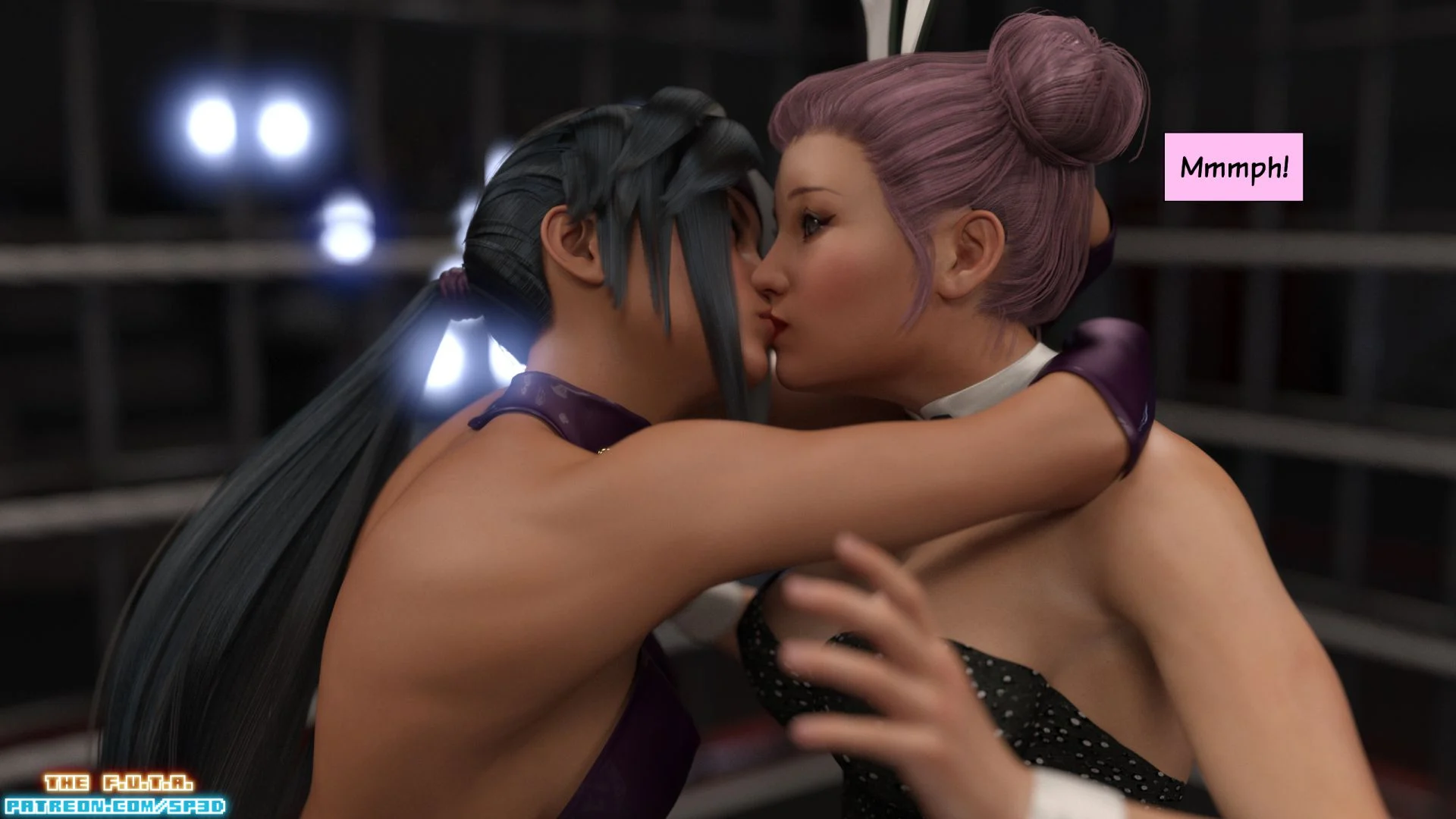 The F.U.T.A [SquarePeg3D] 5 . The F.U.T.A - Match 5 - Emiko VS Sexy Sky [SquarePeg3D] – page 21