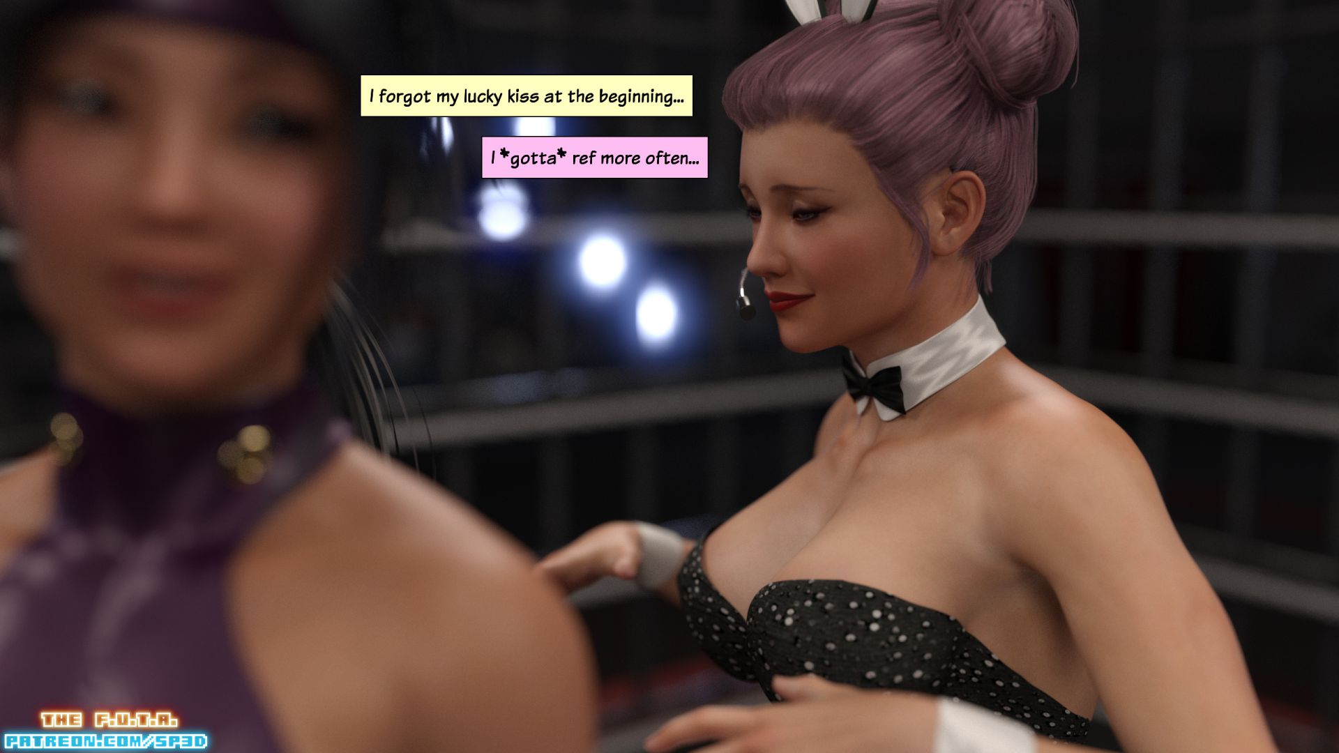 The F.U.T.A [SquarePeg3D] 5 . The F.U.T.A - Match 5 - Emiko VS Sexy Sky [SquarePeg3D] – page 22