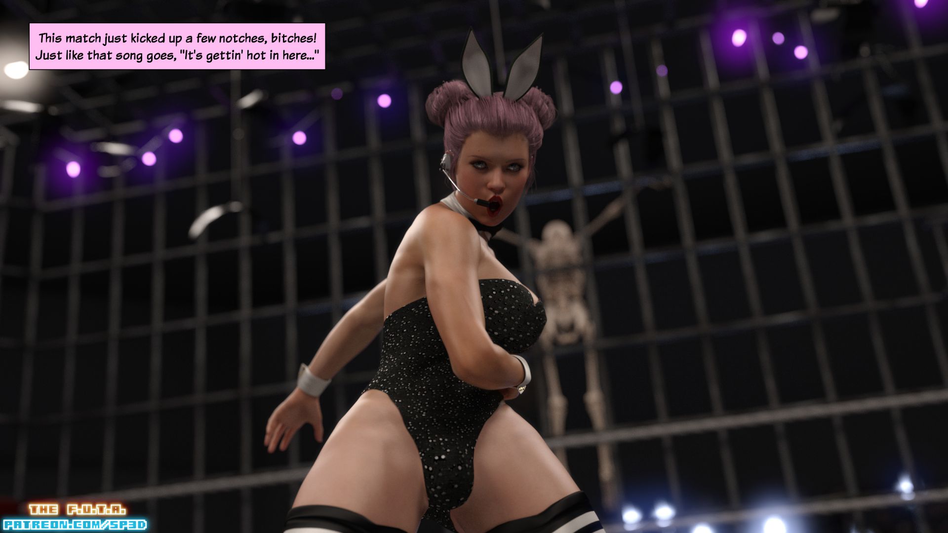 The F.U.T.A [SquarePeg3D] 5 . The F.U.T.A - Match 5 - Emiko VS Sexy Sky [SquarePeg3D] – page 23