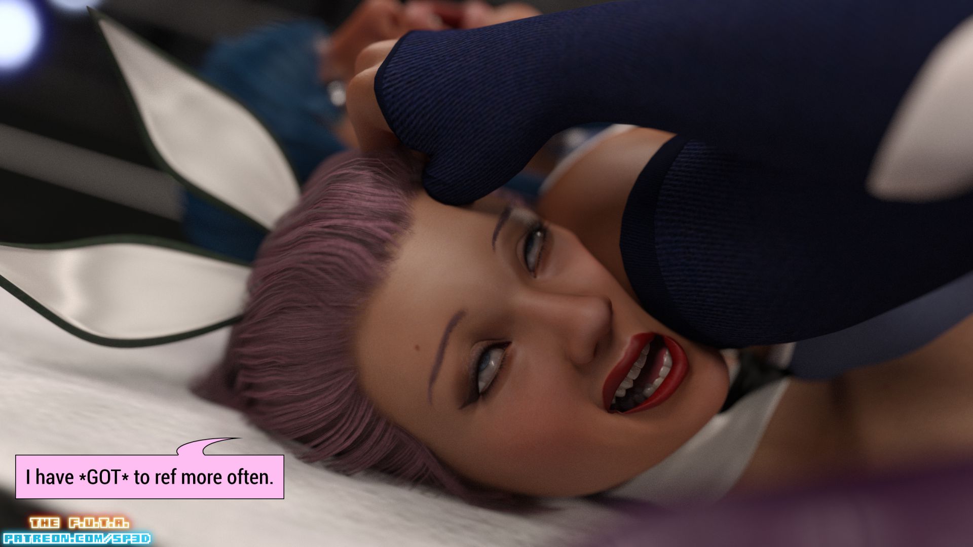 The F.U.T.A [SquarePeg3D] 5 . The F.U.T.A - Match 5 - Emiko VS Sexy Sky [SquarePeg3D] – page 46