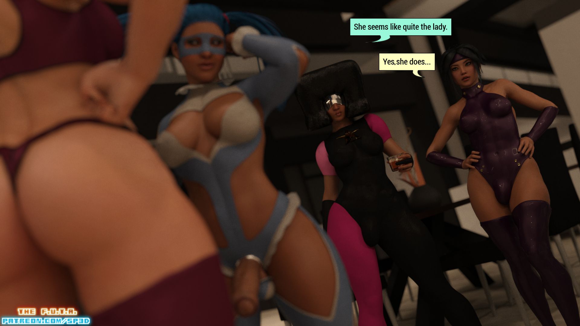 The F.U.T.A [SquarePeg3D] 0.2 . The F.U.T.A  - It Came From Behind - Halloween 2017 [SquarePeg3D] – page 8