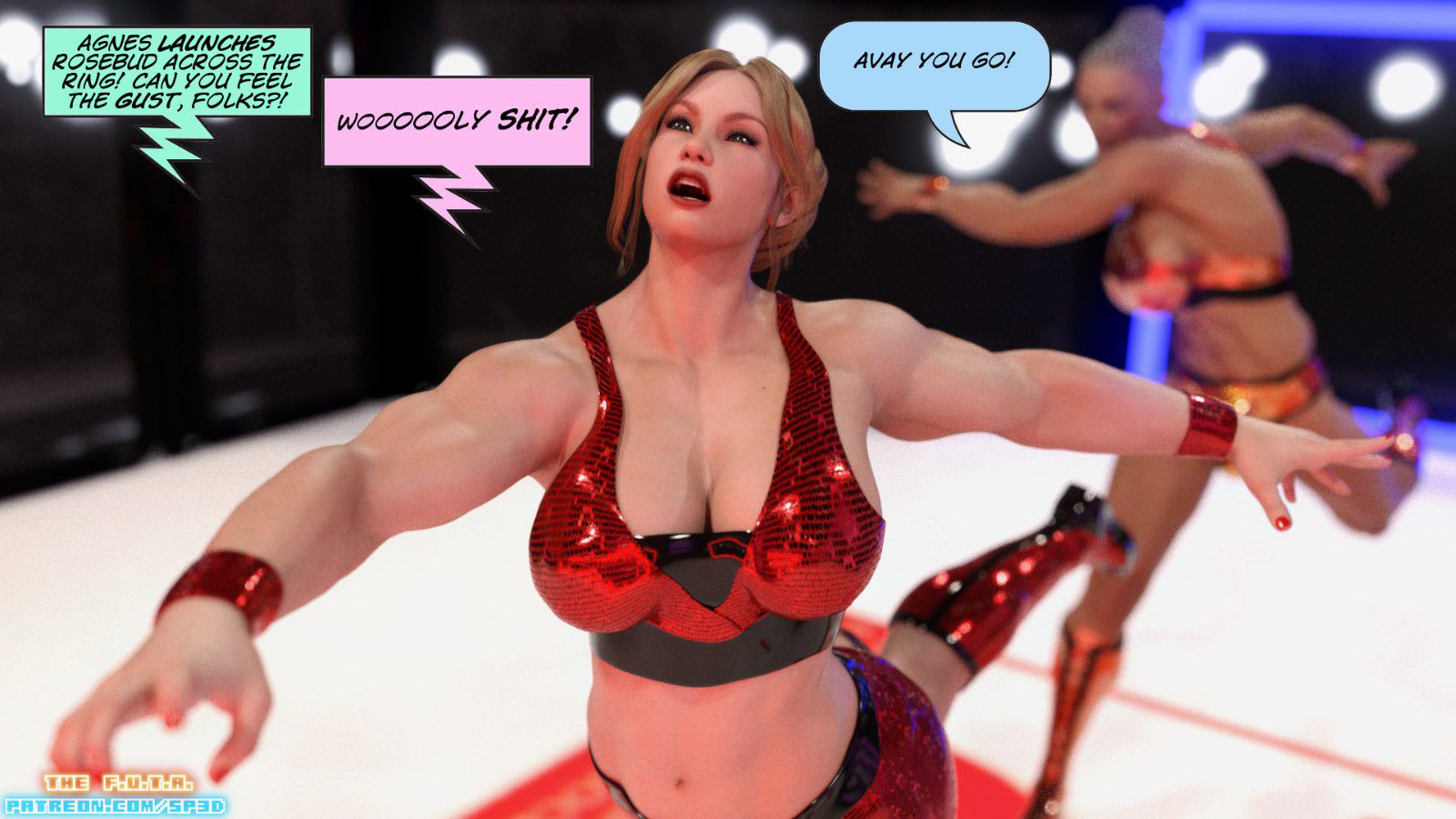 The F.U.T.A [SquarePeg3D] 7 . The F.U.T.A - Match 7 - Agnes "The Guardian" Varpa VS "Rosebud" Adams [SquarePeg3D] – page 17