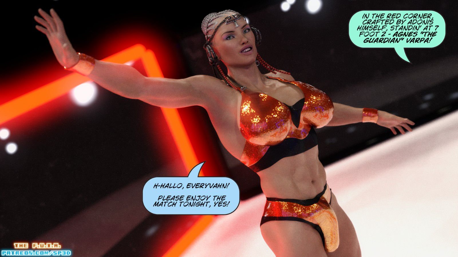 The F.U.T.A [SquarePeg3D] 7 . The F.U.T.A - Match 7 - Agnes "The Guardian" Varpa VS "Rosebud" Adams [SquarePeg3D] – page 3