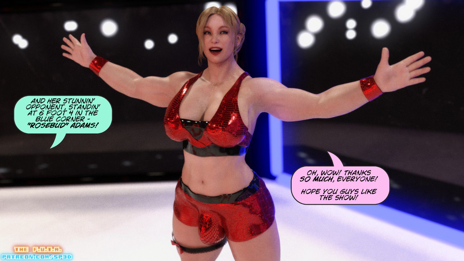 The F.U.T.A [SquarePeg3D] 7 . The F.U.T.A - Match 7 - Agnes "The Guardian" Varpa VS "Rosebud" Adams [SquarePeg3D] – page 4