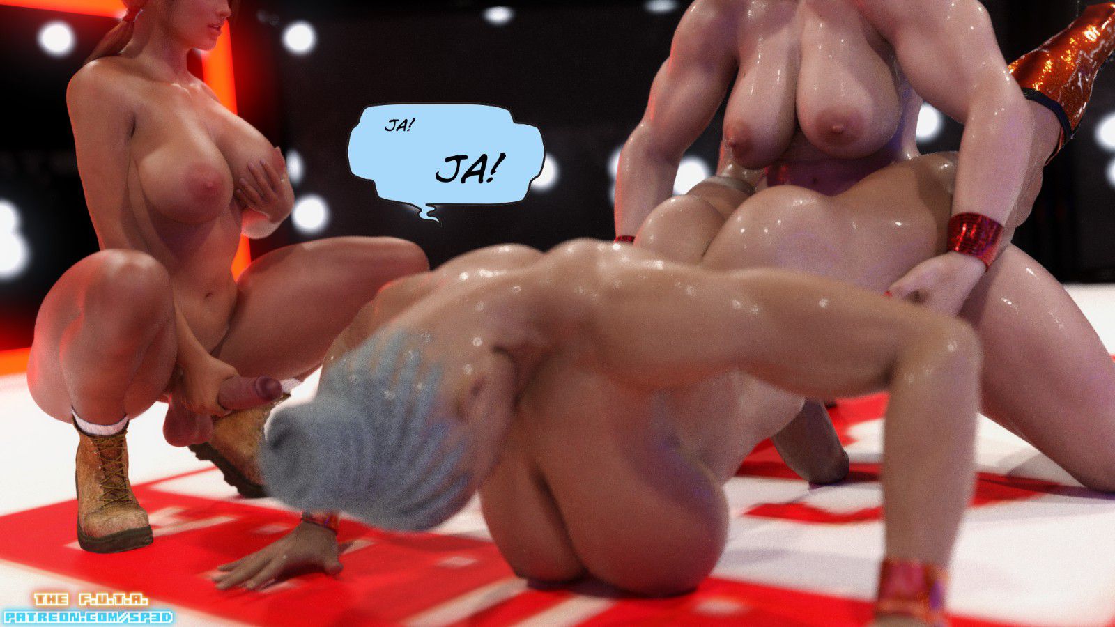 The F.U.T.A [SquarePeg3D] 7 . The F.U.T.A - Match 7 - Agnes "The Guardian" Varpa VS "Rosebud" Adams [SquarePeg3D] – page 55
