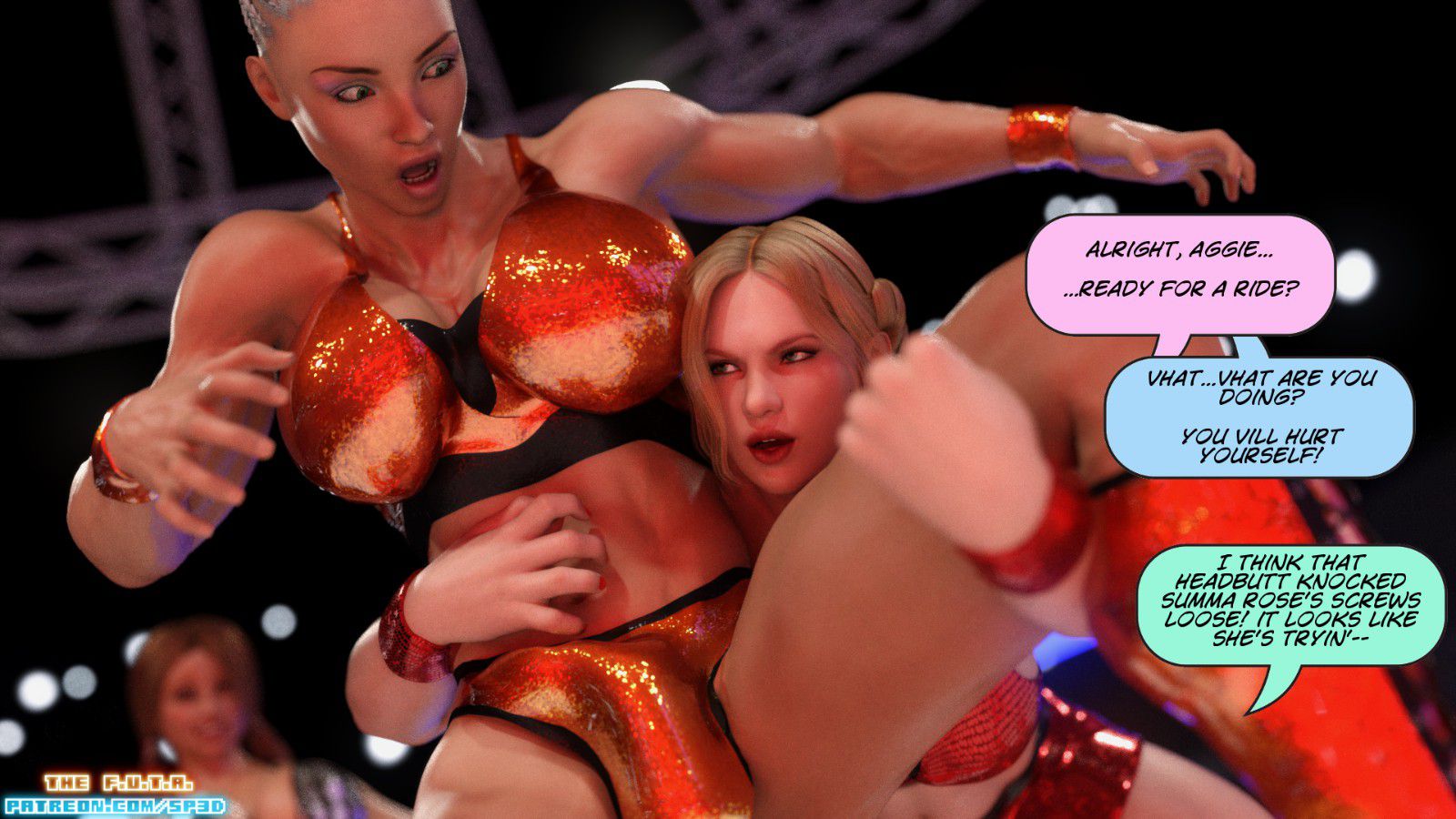 The F.U.T.A [SquarePeg3D] 7 . The F.U.T.A - Match 7 - Agnes "The Guardian" Varpa VS "Rosebud" Adams [SquarePeg3D] – page 9