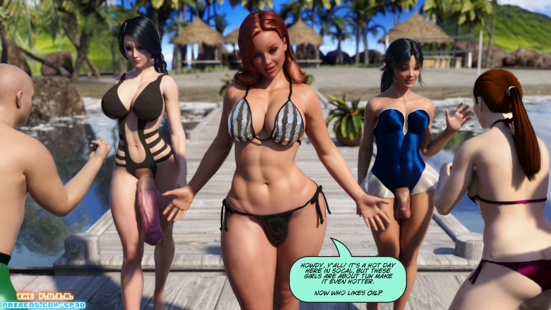 The F.U.T.A [SquarePeg3D] 9 . The F.U.T.A - Match 9 - Emiko VS Freia [SquarePeg3D] – page 2