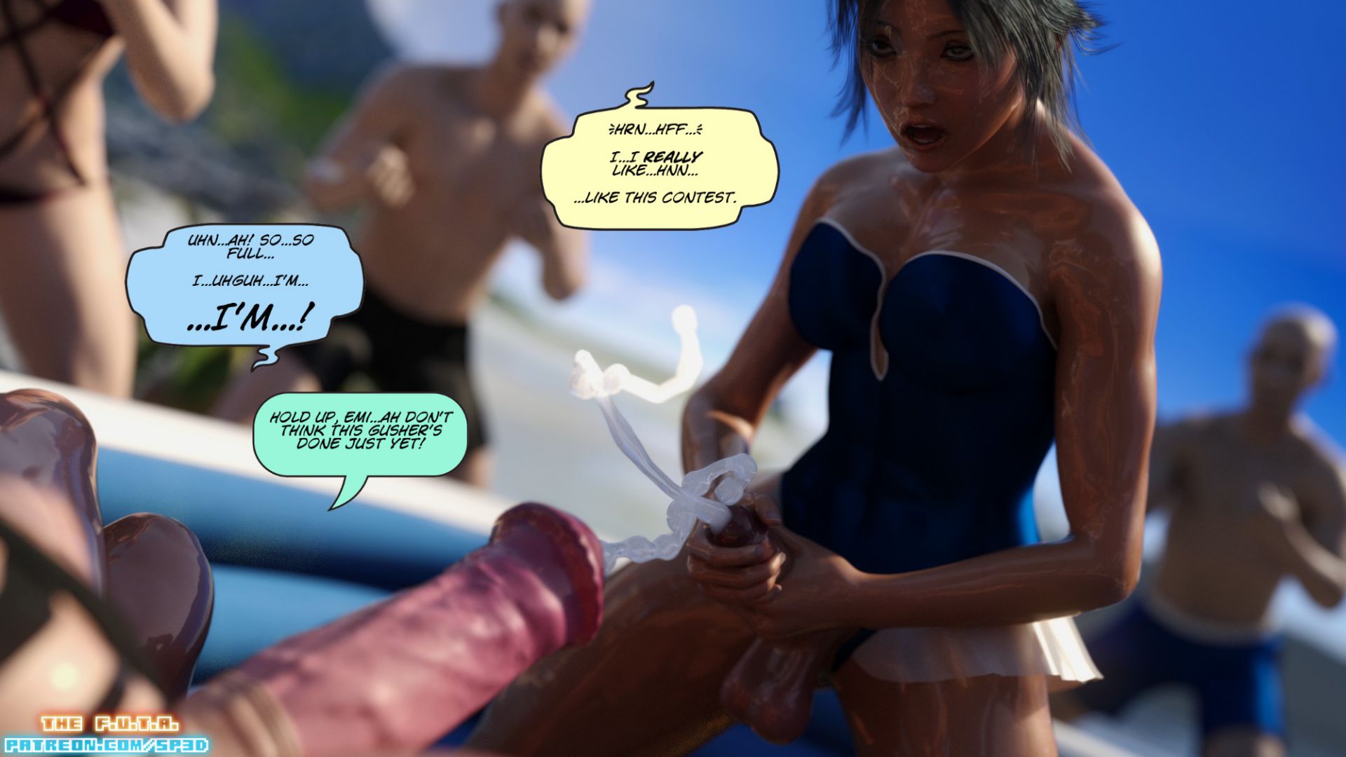 The F.U.T.A [SquarePeg3D] 9 . The F.U.T.A - Match 9 - Emiko VS Freia [SquarePeg3D] – page 24