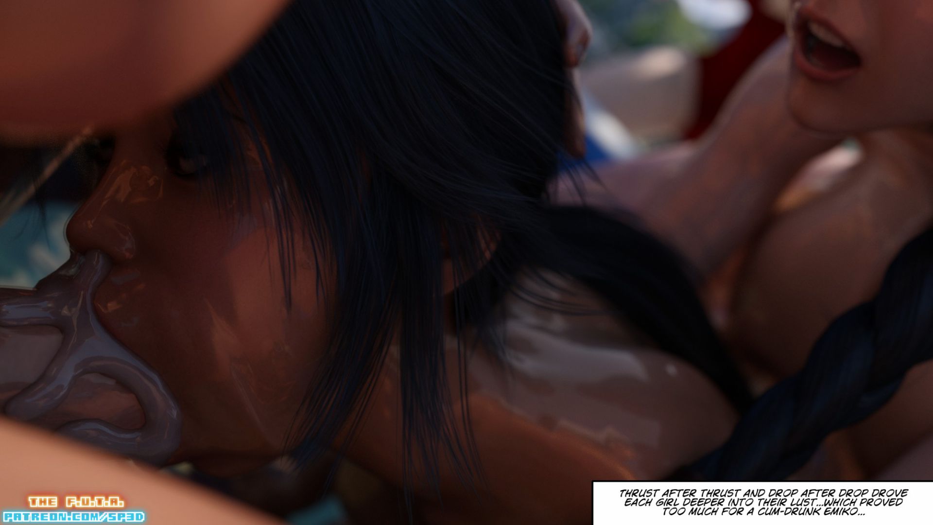The F.U.T.A [SquarePeg3D] 9 . The F.U.T.A - Match 9 - Emiko VS Freia [SquarePeg3D] – page 61
