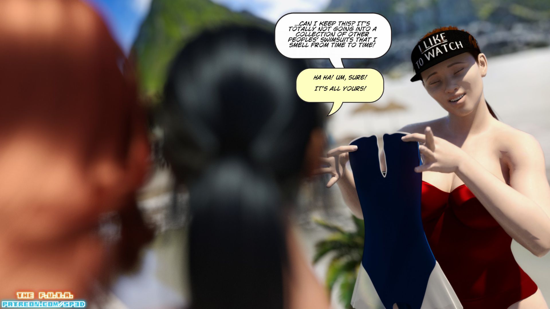 The F.U.T.A [SquarePeg3D] 9 . The F.U.T.A - Match 9 - Emiko VS Freia [SquarePeg3D] – page 74