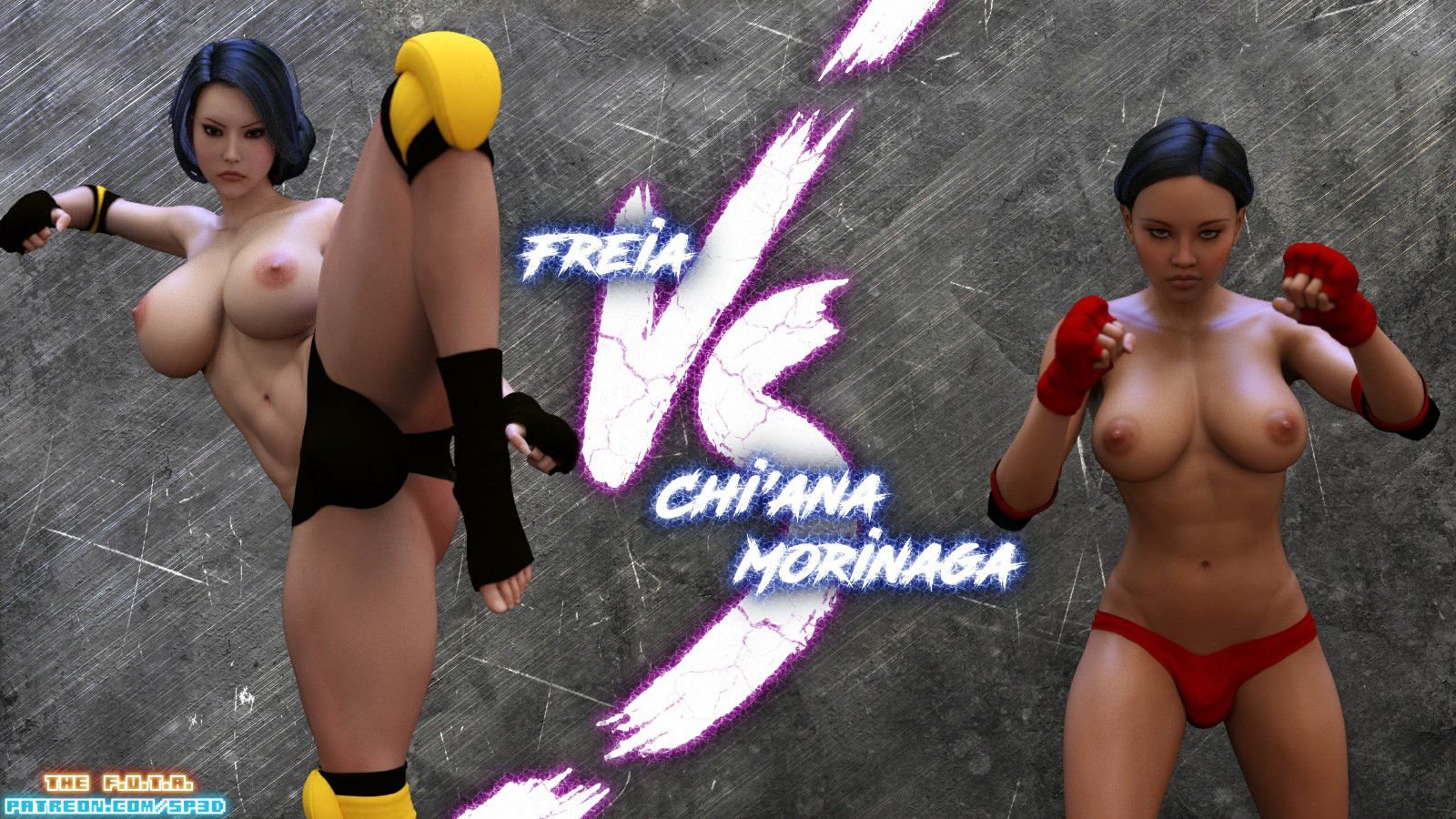 The F.U.T.A [SquarePeg3D] 6 . The F.U.T.A - Match 6 - Freia VS Chi'ana Morinaga [SquarePeg3D] – page 1