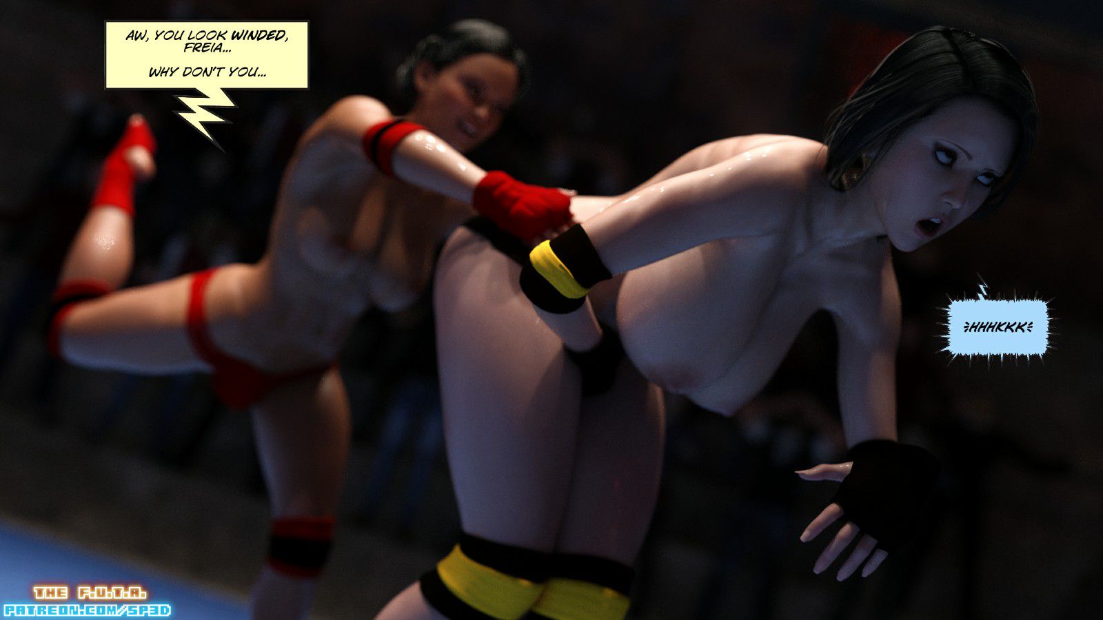 The F.U.T.A [SquarePeg3D] 6 . The F.U.T.A - Match 6 - Freia VS Chi'ana Morinaga [SquarePeg3D] – page 10
