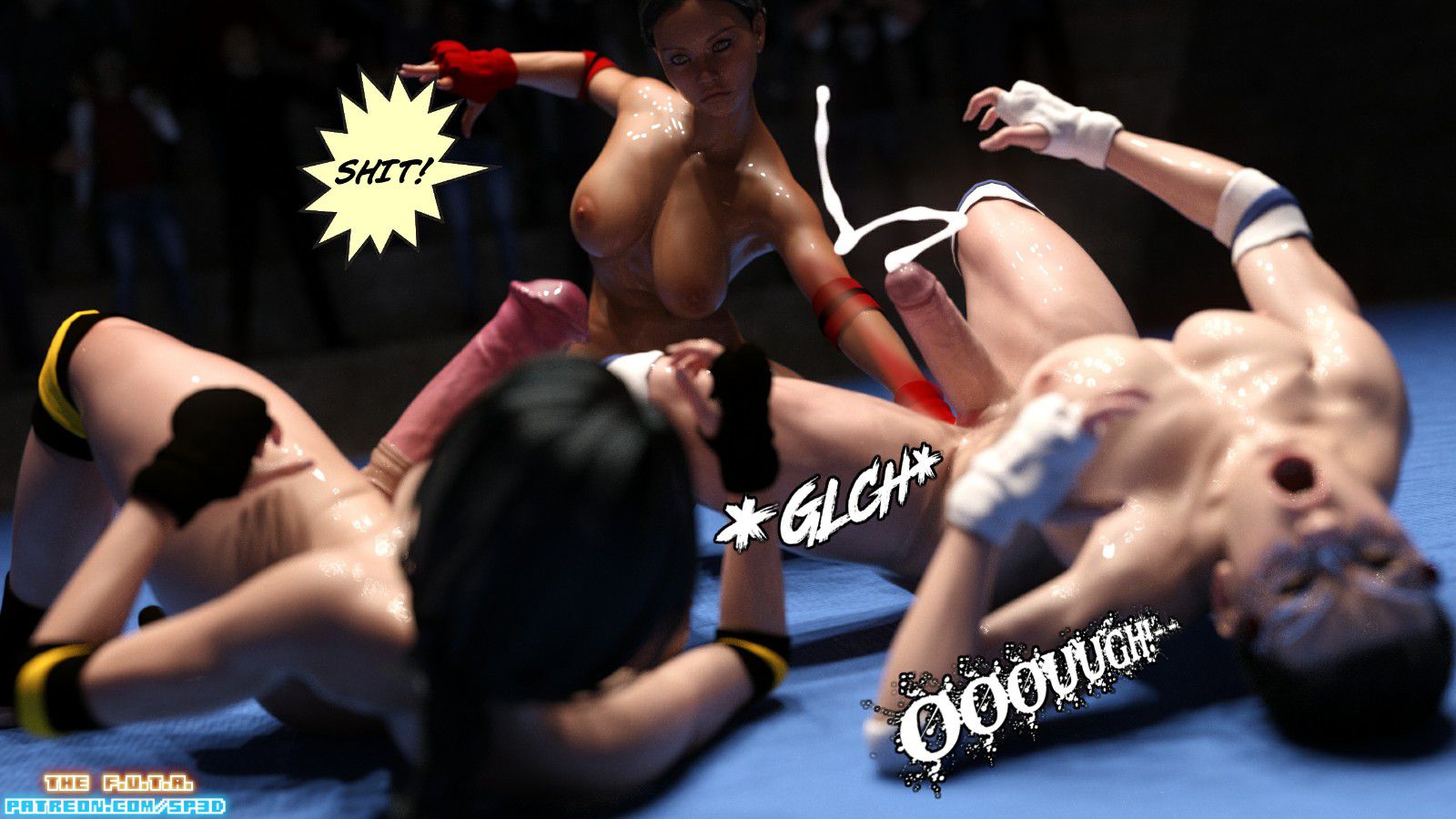 The F.U.T.A [SquarePeg3D] 6 . The F.U.T.A - Match 6 - Freia VS Chi'ana Morinaga [SquarePeg3D] – page 19