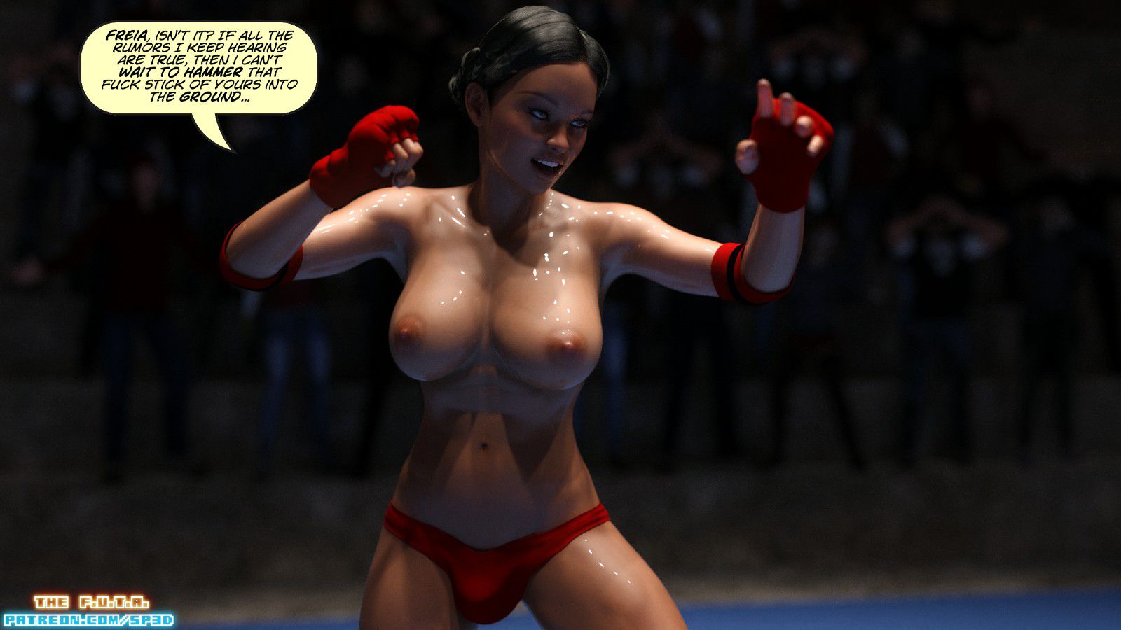The F.U.T.A [SquarePeg3D] 6 . The F.U.T.A - Match 6 - Freia VS Chi'ana Morinaga [SquarePeg3D] – page 2