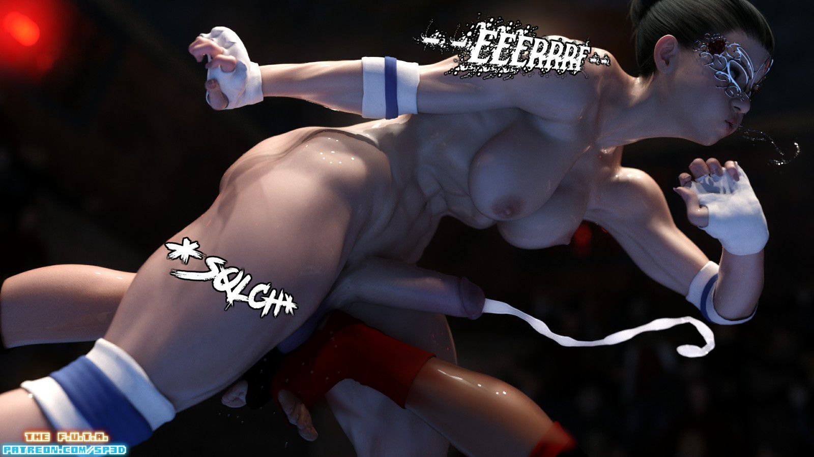 The F.U.T.A [SquarePeg3D] 6 . The F.U.T.A - Match 6 - Freia VS Chi'ana Morinaga [SquarePeg3D] – page 32