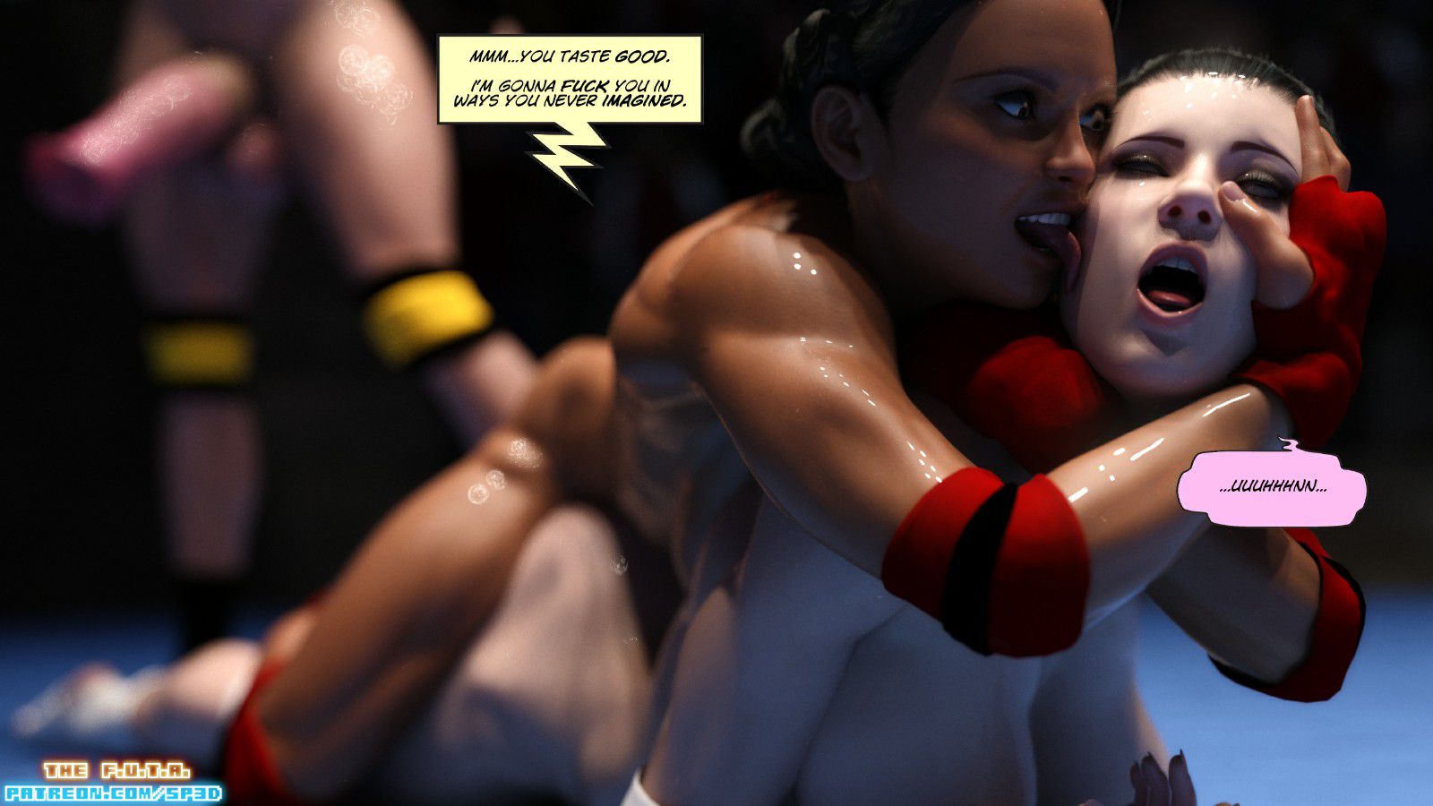 The F.U.T.A [SquarePeg3D] 6 . The F.U.T.A - Match 6 - Freia VS Chi'ana Morinaga [SquarePeg3D] – page 36