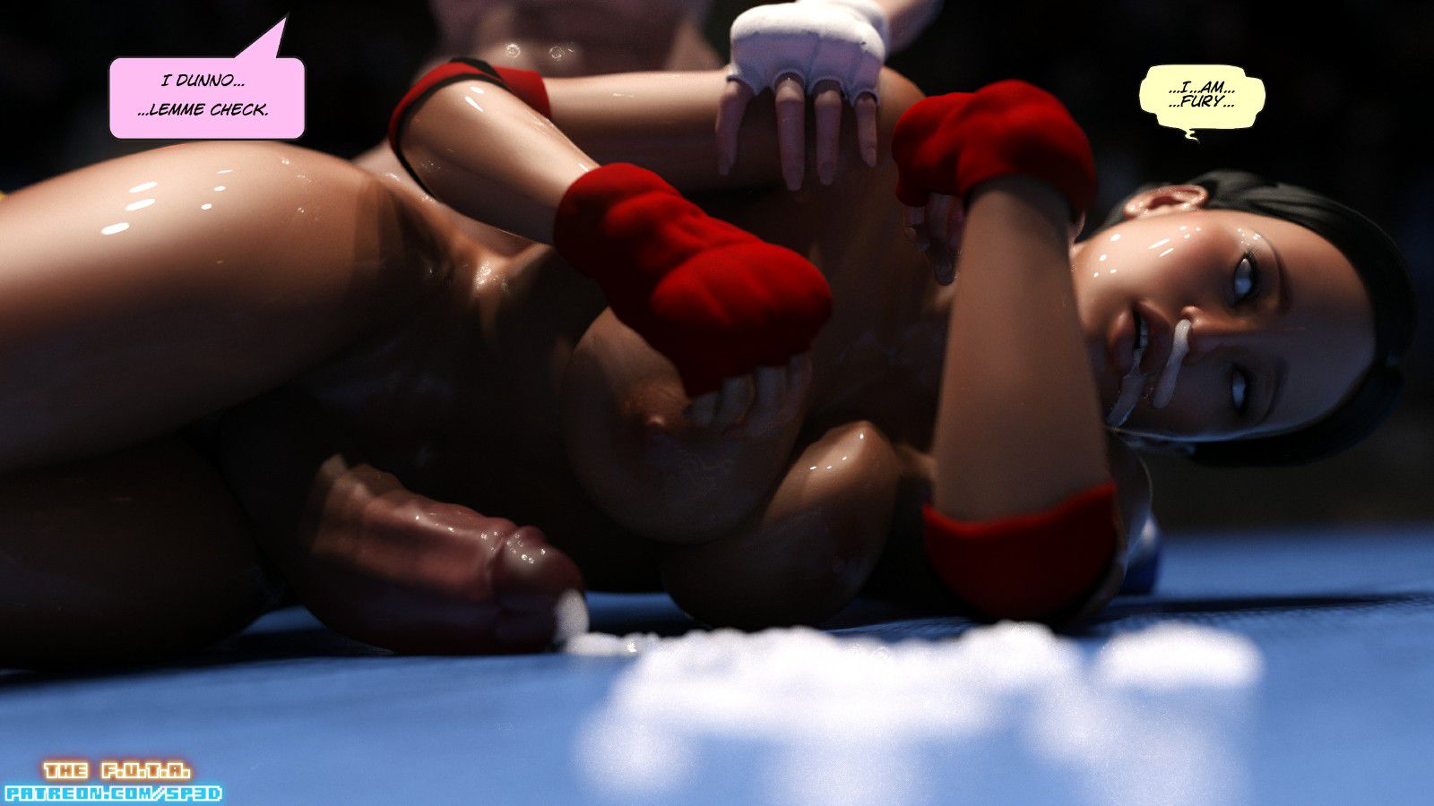 The F.U.T.A [SquarePeg3D] 6 . The F.U.T.A - Match 6 - Freia VS Chi'ana Morinaga [SquarePeg3D] – page 46