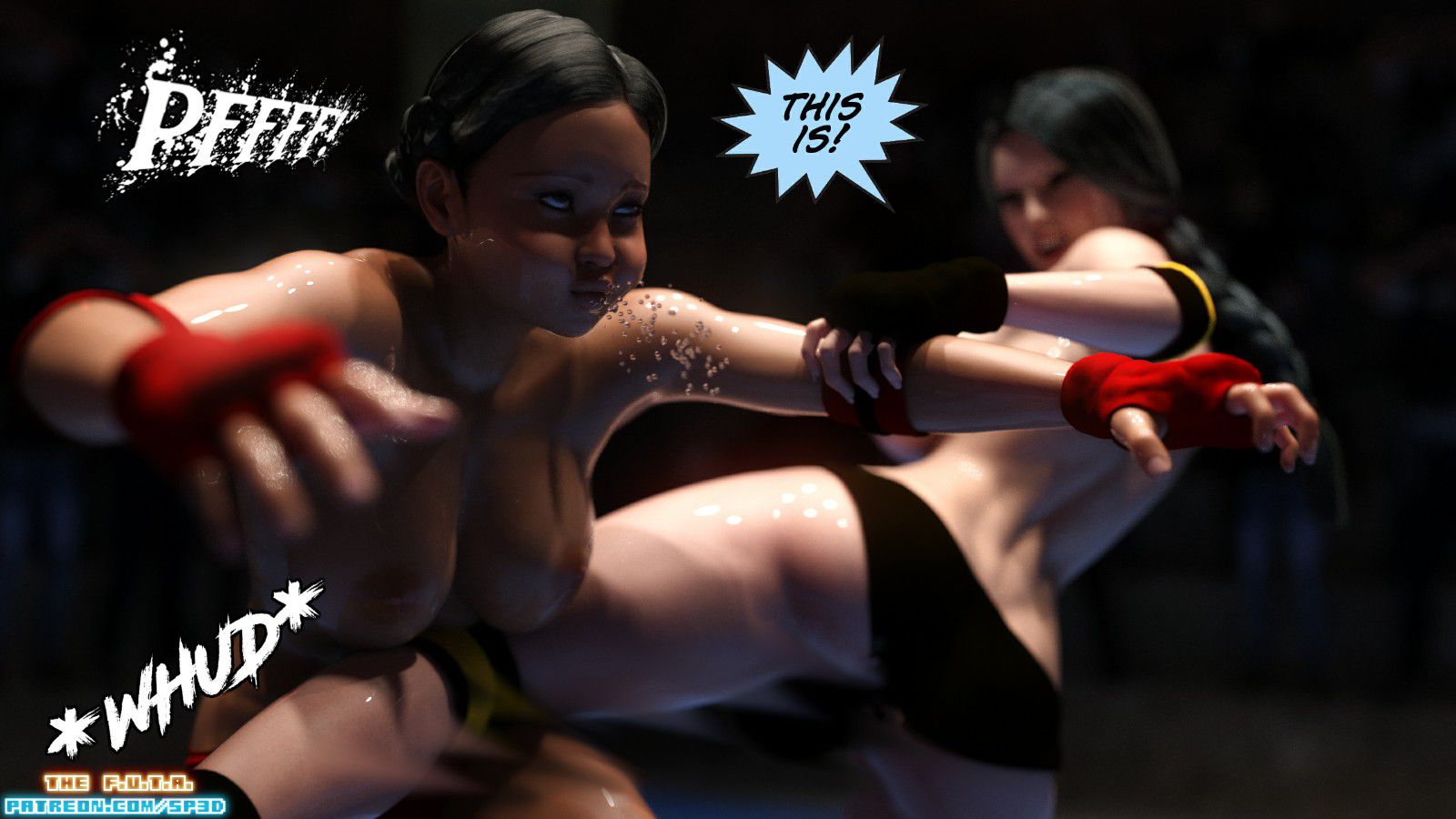 The F.U.T.A [SquarePeg3D] 6 . The F.U.T.A - Match 6 - Freia VS Chi'ana Morinaga [SquarePeg3D] – page 5