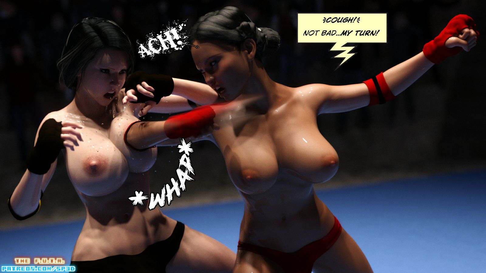 The F.U.T.A [SquarePeg3D] 6 . The F.U.T.A - Match 6 - Freia VS Chi'ana Morinaga [SquarePeg3D] – page 6