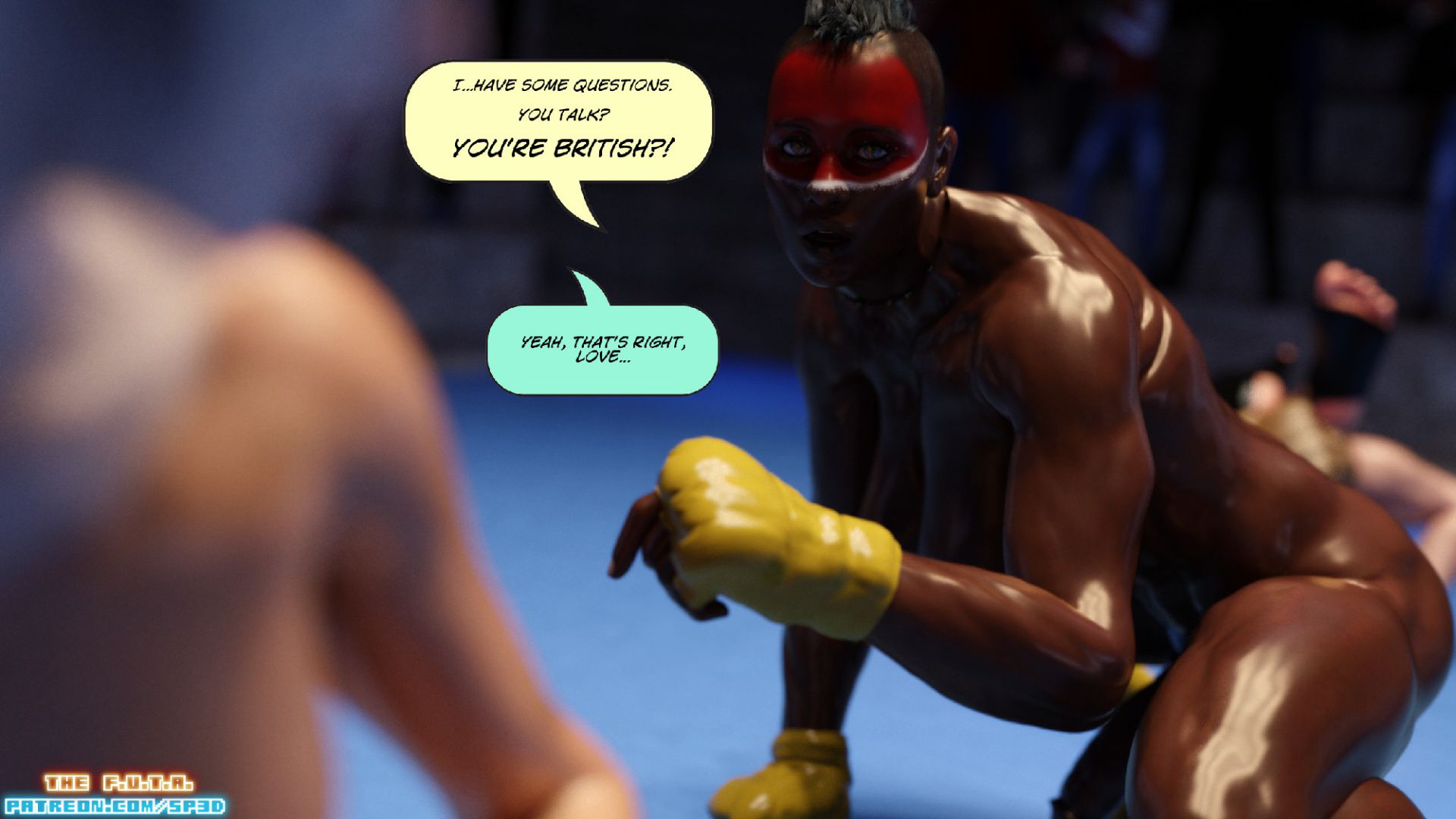 The F.U.T.A [SquarePeg3D] 10 . The F.U.T.A - Match 10 - Queen Cobra VS Ingrid "The Bear" Fedorova VS "Rosebud" Adams VS The Fox?! [SquarePeg3D] – page 32