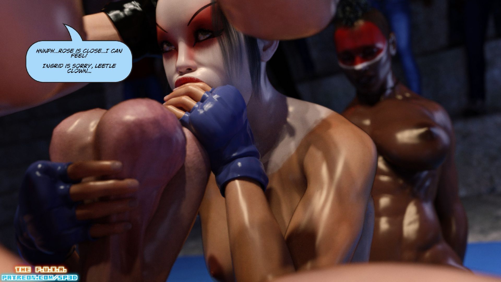 The F.U.T.A [SquarePeg3D] 10 . The F.U.T.A - Match 10 - Queen Cobra VS Ingrid "The Bear" Fedorova VS "Rosebud" Adams VS The Fox?! [SquarePeg3D] – page 58