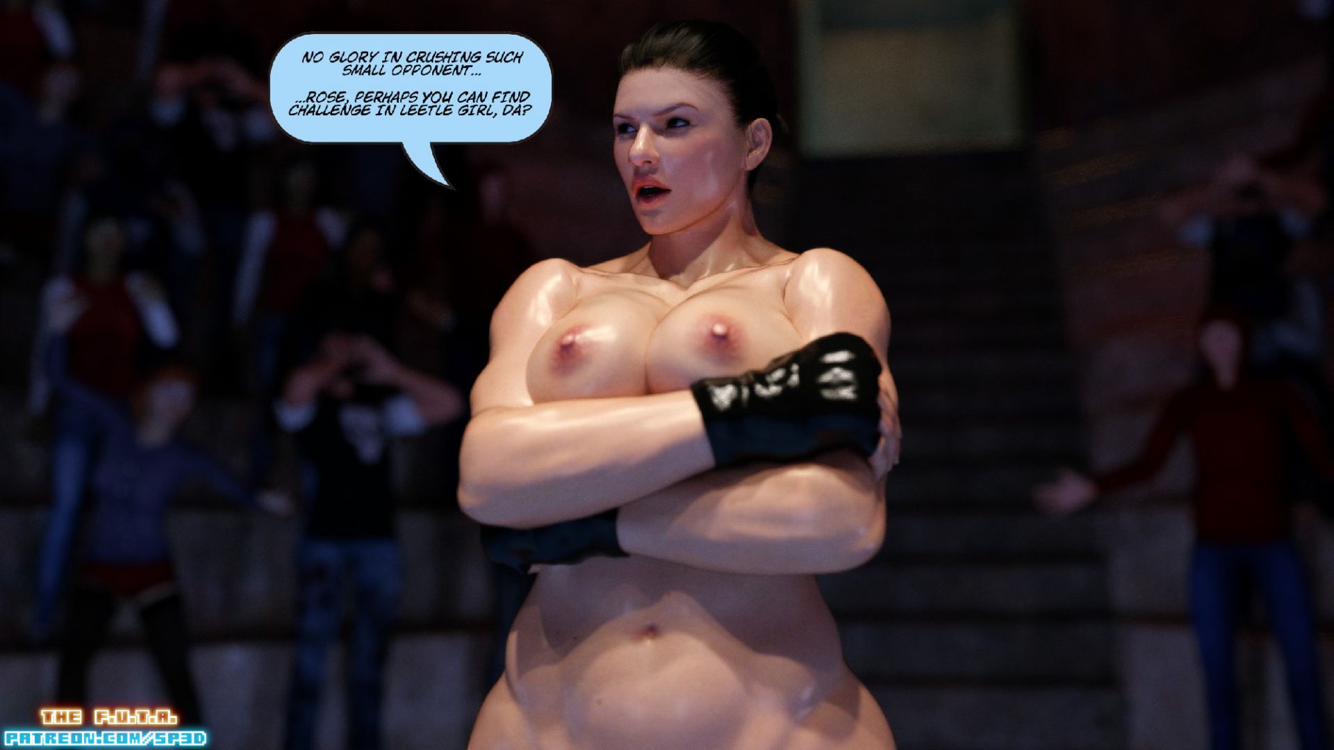 The F.U.T.A [SquarePeg3D] 10 . The F.U.T.A - Match 10 - Queen Cobra VS Ingrid "The Bear" Fedorova VS "Rosebud" Adams VS The Fox?! [SquarePeg3D] – page 7