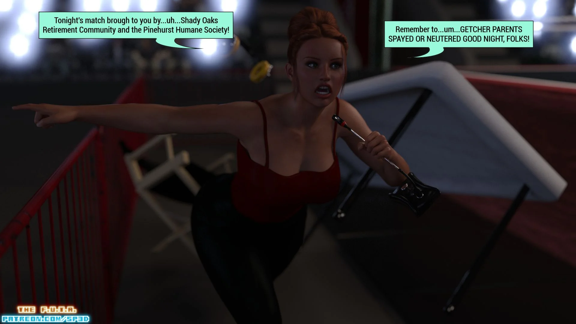 The F.U.T.A [SquarePeg3D] 3 . The F.U.T.A - Match 3 - Bunny Markes VS Queen Cobra [SquarePeg3D] – page 36