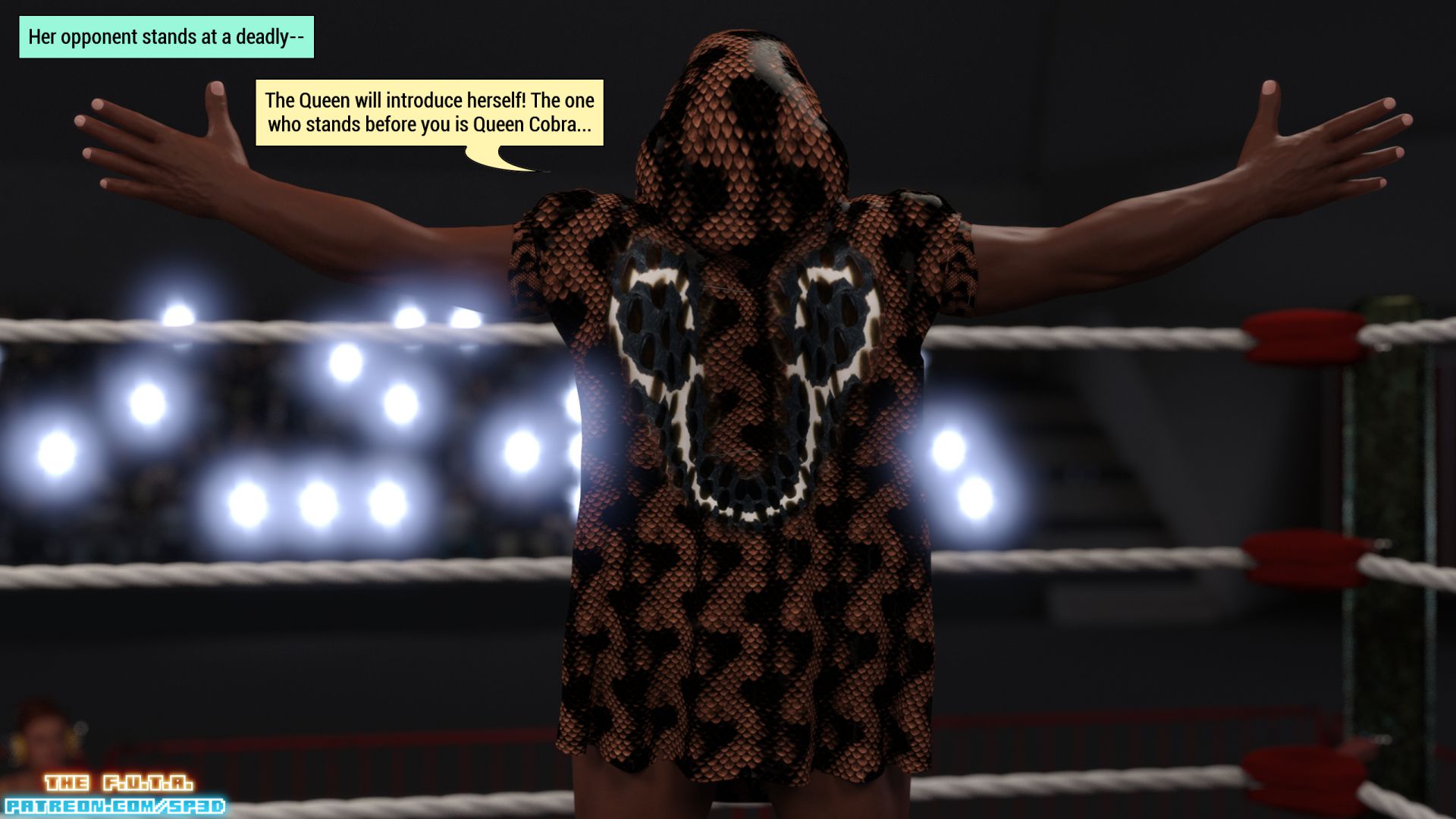 The F.U.T.A [SquarePeg3D] 3 . The F.U.T.A - Match 3 - Bunny Markes VS Queen Cobra [SquarePeg3D] – page 4