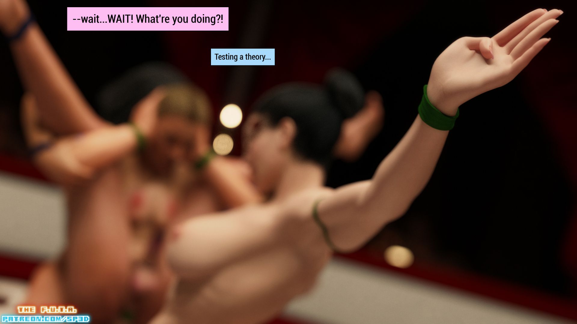 The F.U.T.A [SquarePeg3D] 4 . The F.U.T.A - Match 4 - Ingrid "The Bear" Fedorova and The Nutcracker Sweet VS Anathema and Olivia Two Bulls [SquarePeg3D] – page 123
