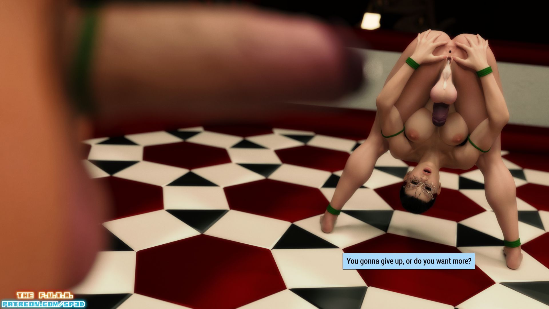 The F.U.T.A [SquarePeg3D] 4 . The F.U.T.A - Match 4 - Ingrid "The Bear" Fedorova and The Nutcracker Sweet VS Anathema and Olivia Two Bulls [SquarePeg3D] – page 150