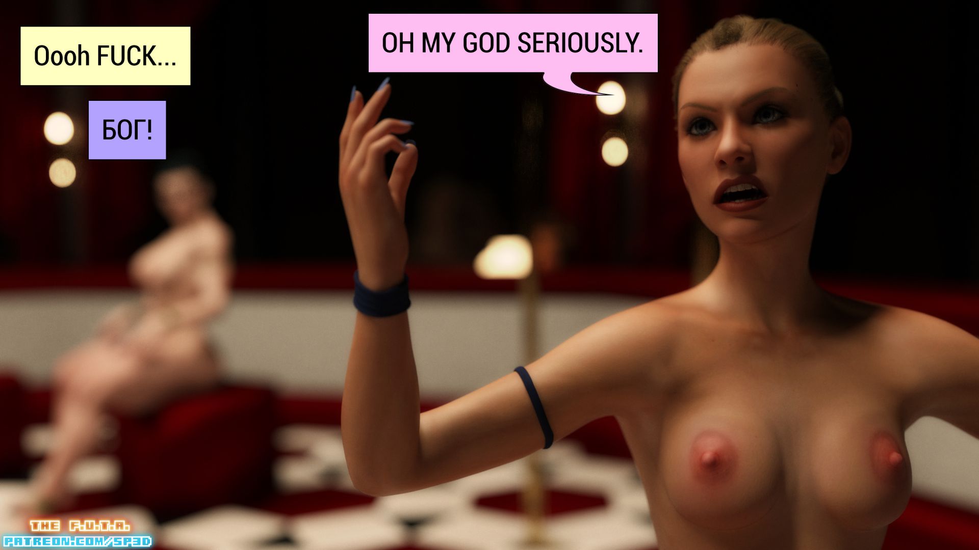 The F.U.T.A [SquarePeg3D] 4 . The F.U.T.A - Match 4 - Ingrid "The Bear" Fedorova and The Nutcracker Sweet VS Anathema and Olivia Two Bulls [SquarePeg3D] – page 69
