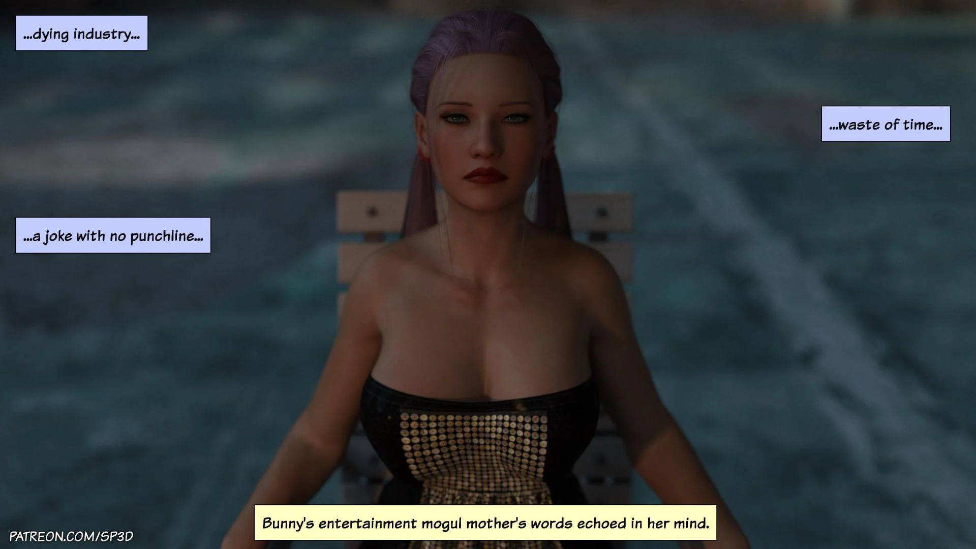 The F.U.T.A [SquarePeg3D] 0 . The F.U.T.A.  - Prologue - Bunny Markes vs Virginia Boudreaux [SquarePeg3D] – page 1