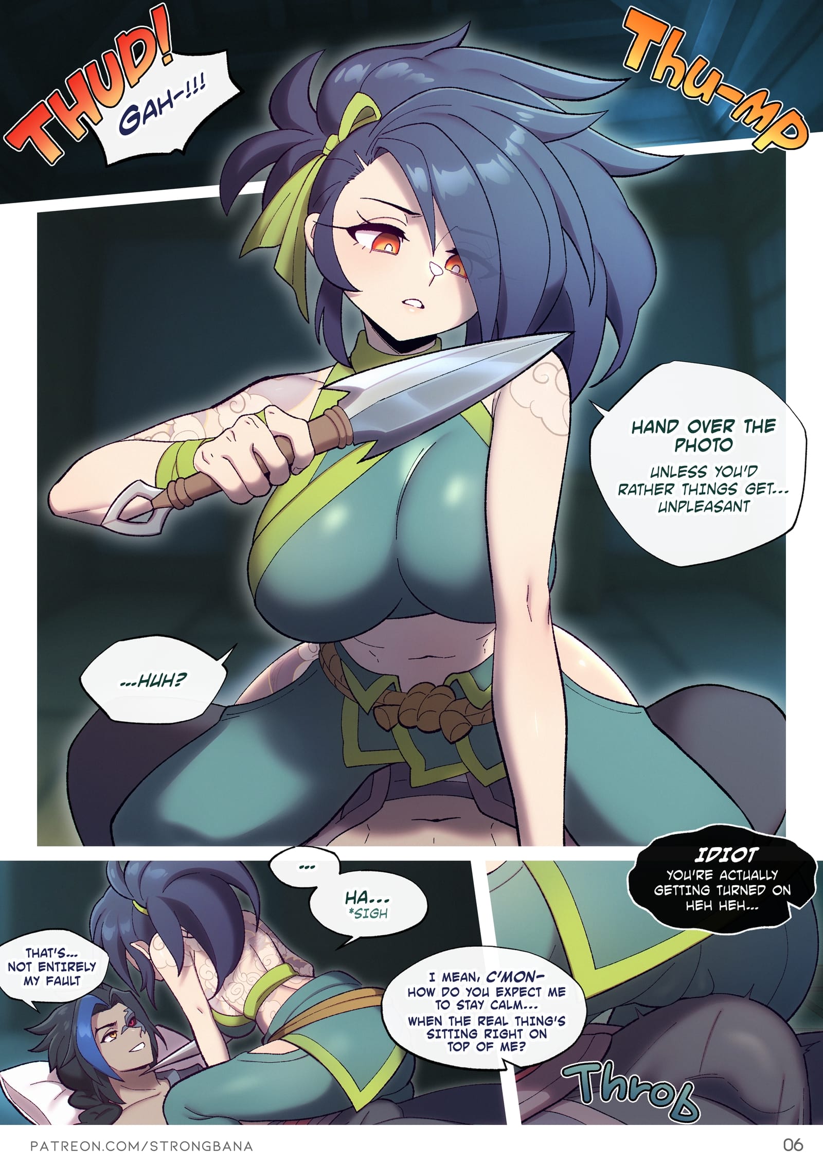 Kink,Oh : The Rogue Ninja (League of Legends) [Strong Bana] 1 . Kink,Oh : The Rogue Ninja - Chapter 1 (League of Legends) [Strong Bana] – page 12