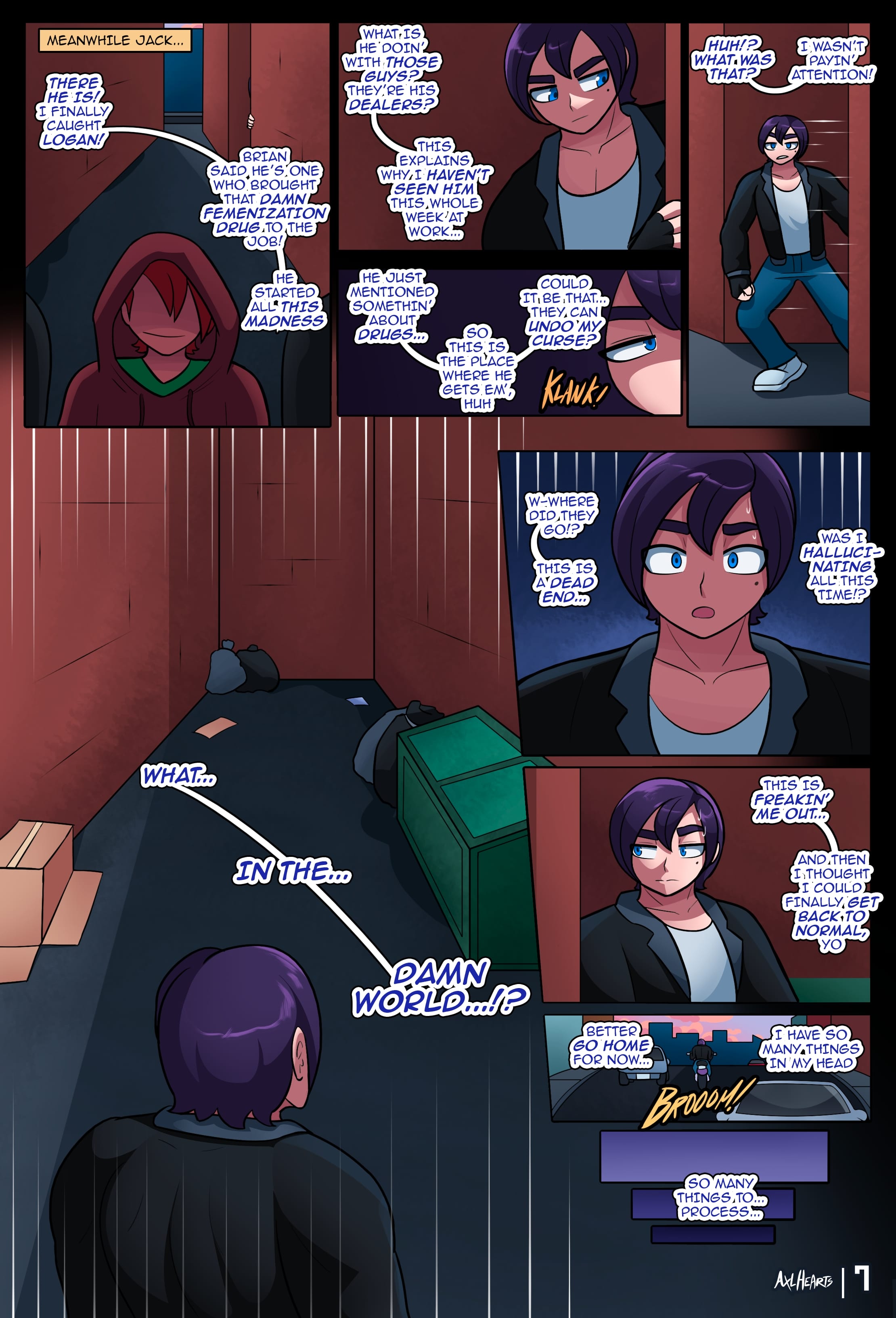 Drunken Gal [AX3LBRAVO] 8 . Roses - Chapter 8 [AX3LBRAVO] – page 9